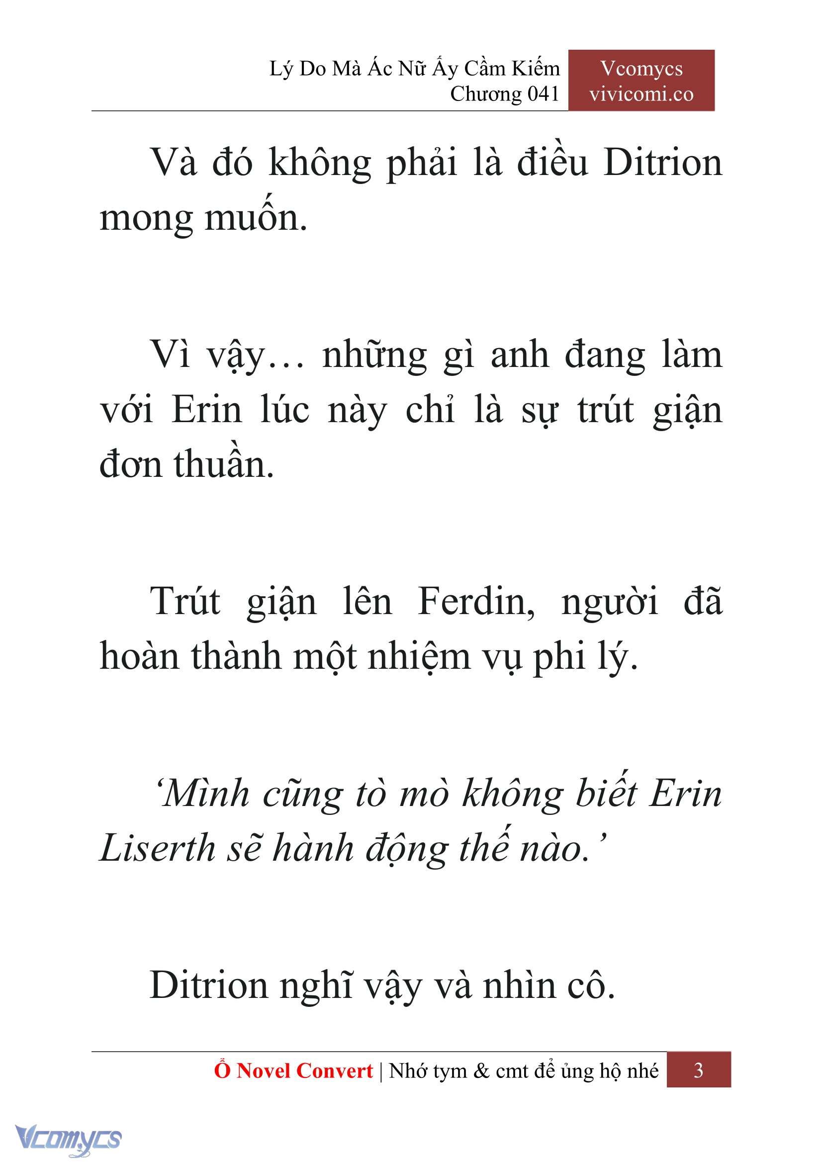 [Novel] Lý Do Mà Ác Nữ Ấy Cầm Kiếm Chapter 41 - Trang 6