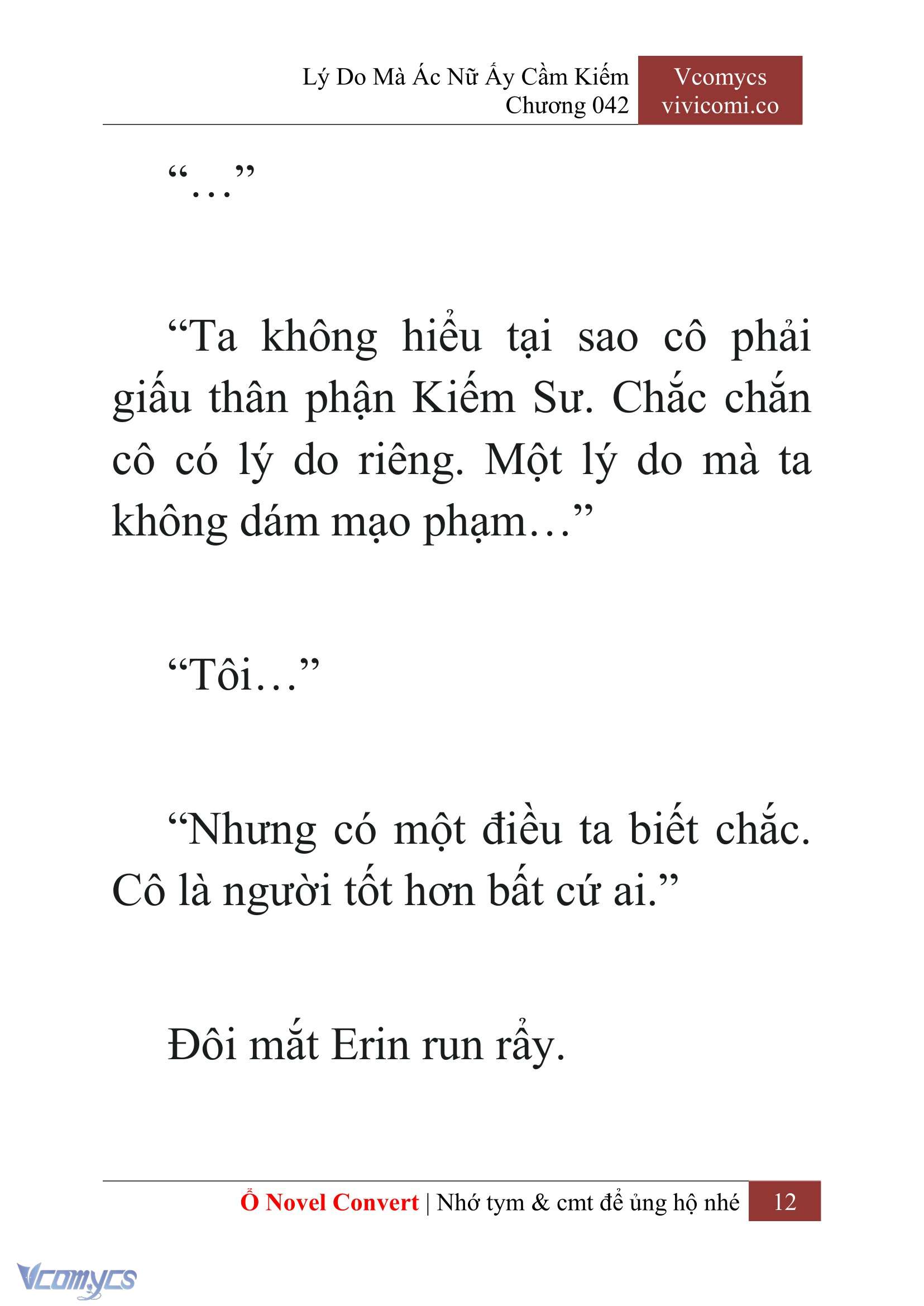 [Novel] Lý Do Mà Ác Nữ Ấy Cầm Kiếm Chapter 42 - Trang 15
