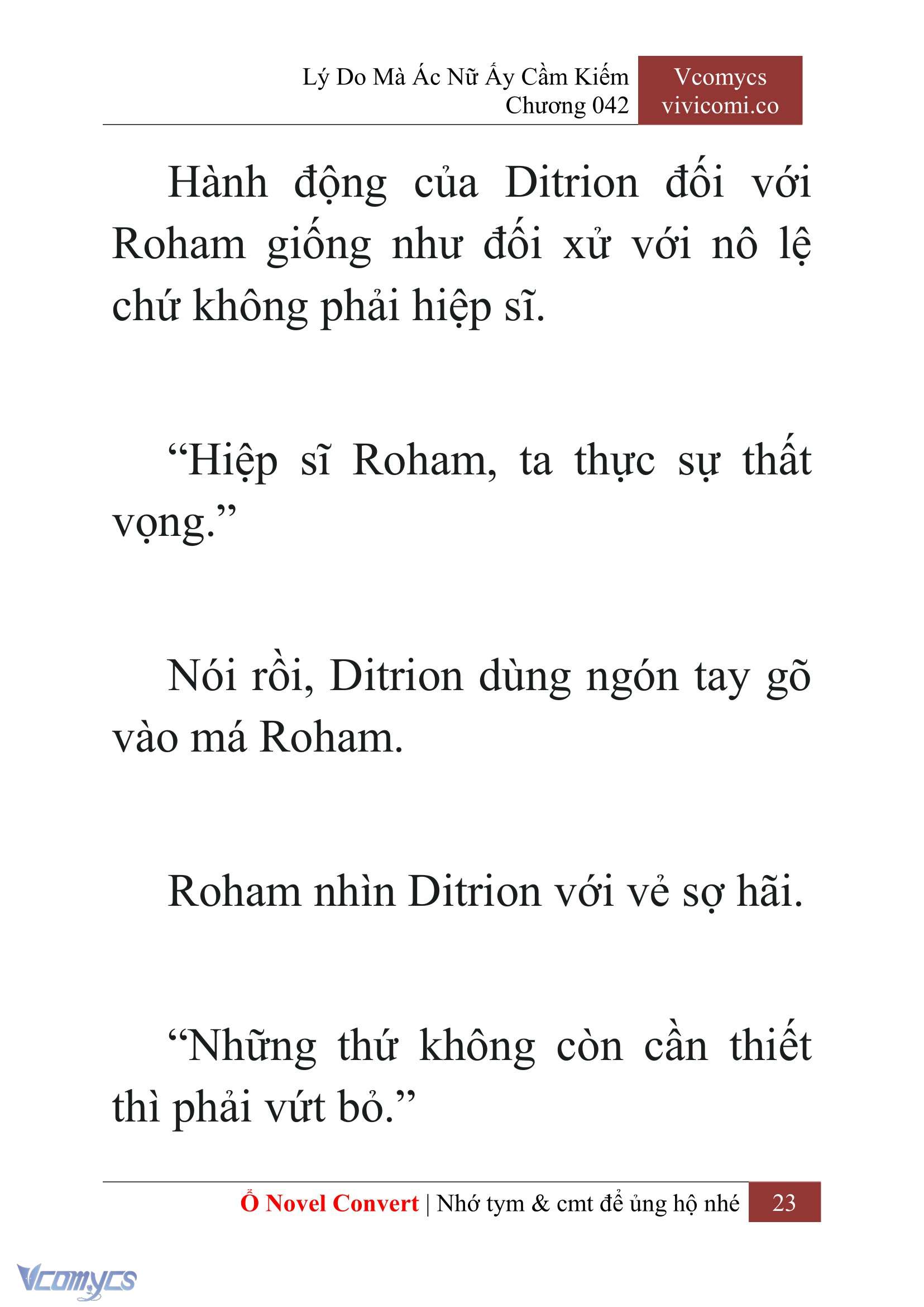 [Novel] Lý Do Mà Ác Nữ Ấy Cầm Kiếm Chapter 42 - Trang 26