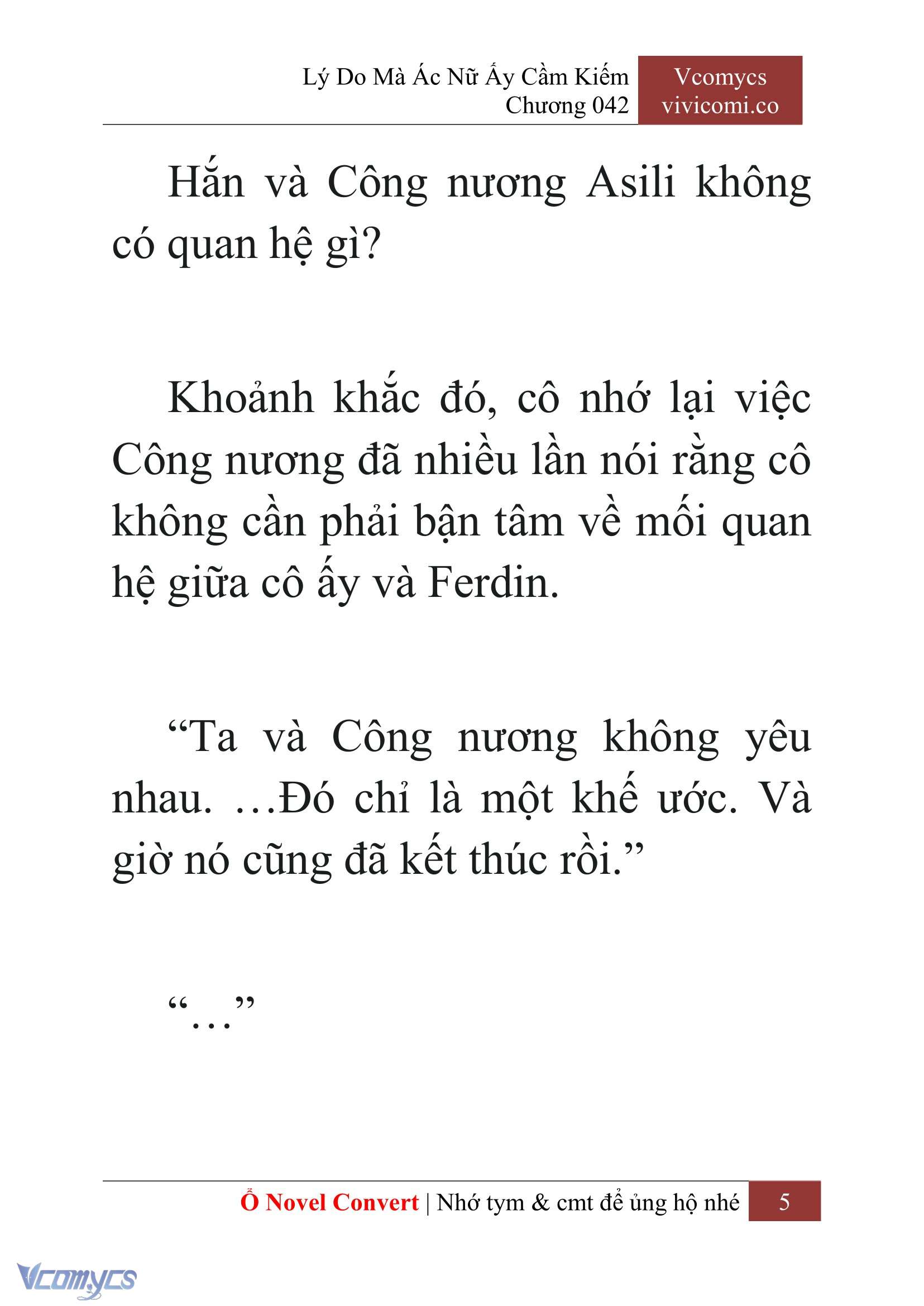 [Novel] Lý Do Mà Ác Nữ Ấy Cầm Kiếm Chapter 42 - Trang 8