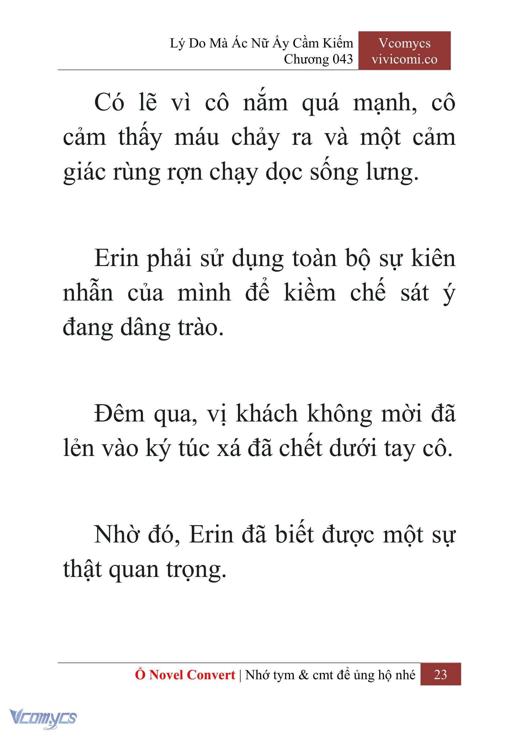 [Novel] Lý Do Mà Ác Nữ Ấy Cầm Kiếm Chapter 43 - Trang 26