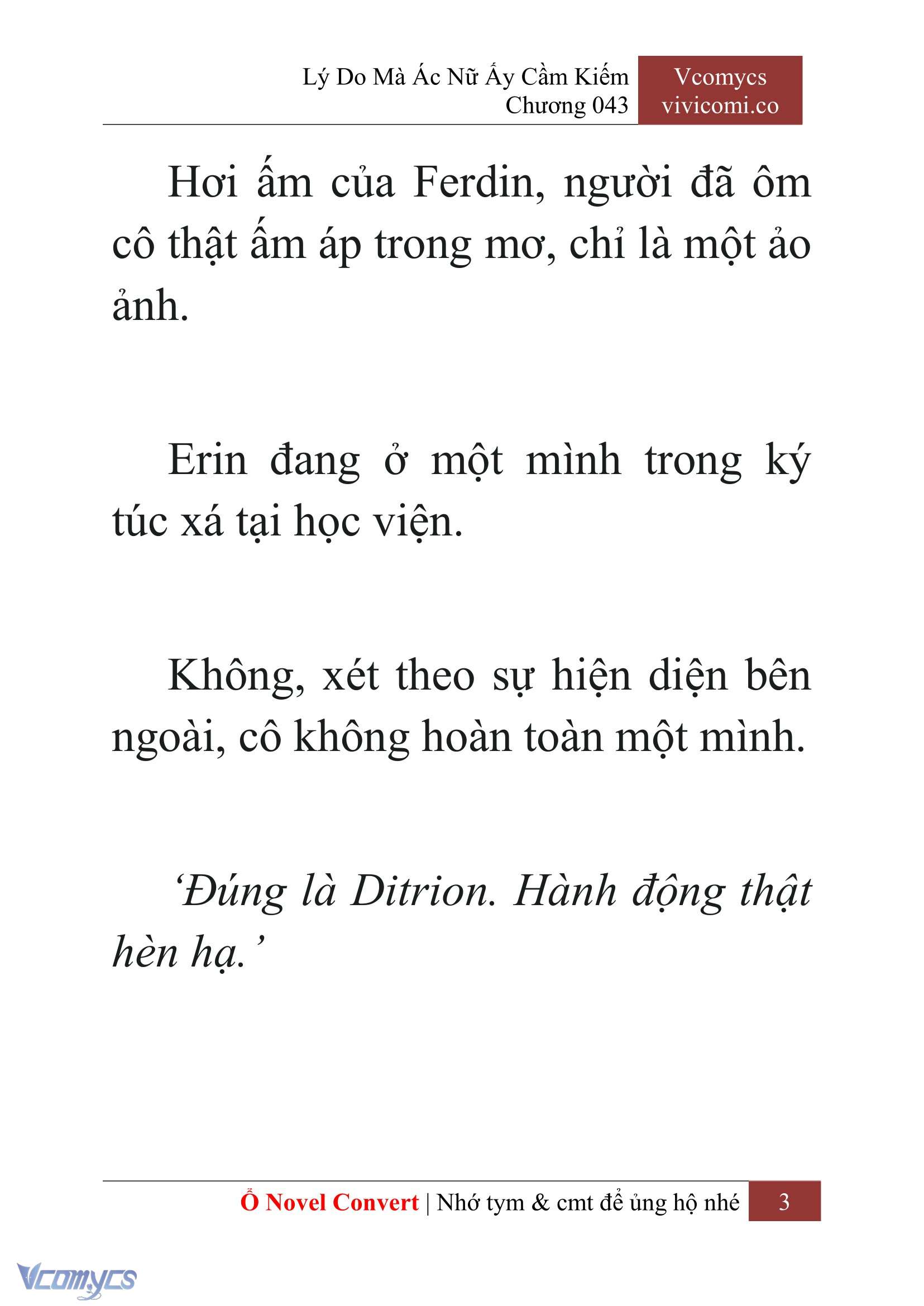 [Novel] Lý Do Mà Ác Nữ Ấy Cầm Kiếm Chapter 43 - Trang 6