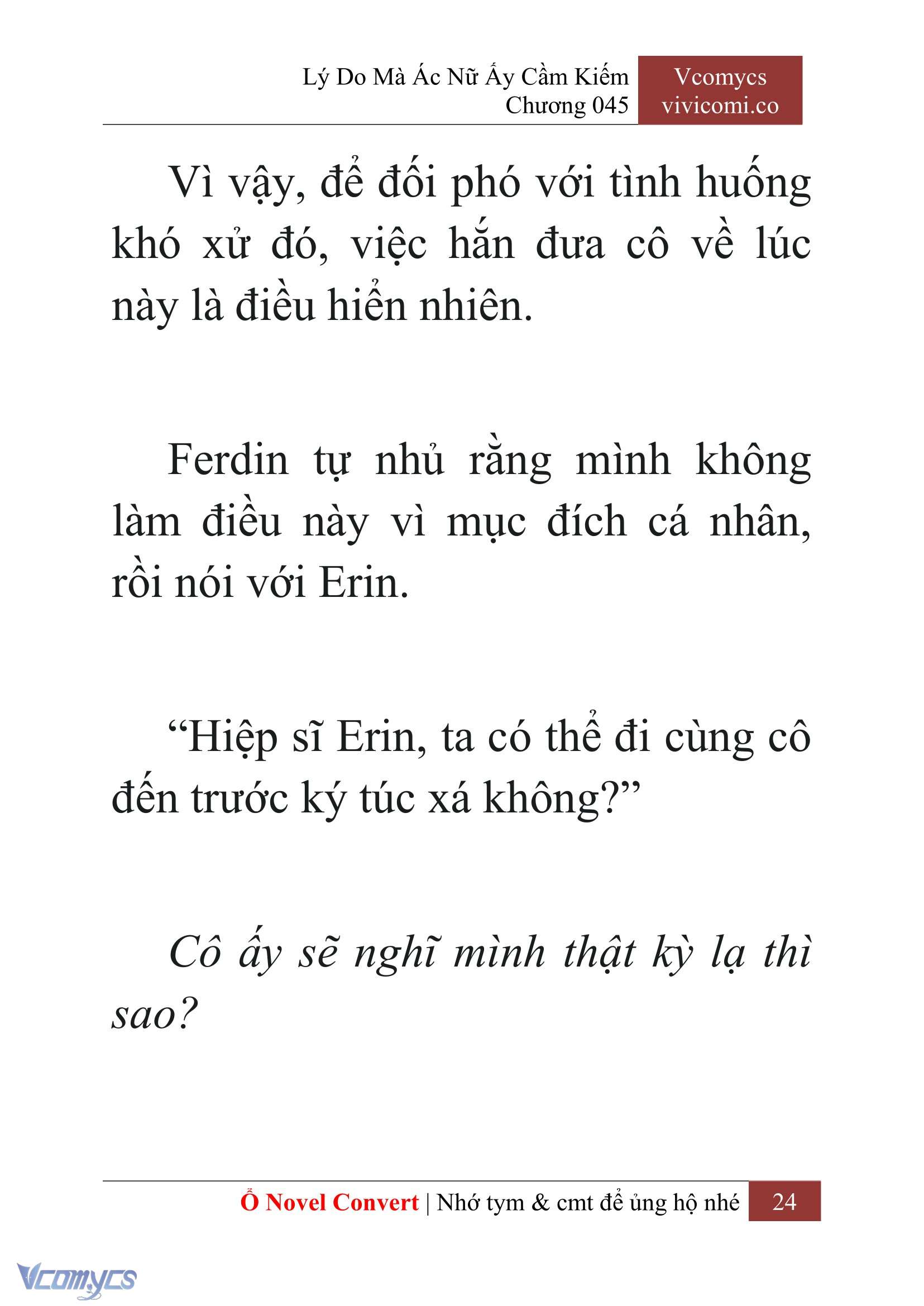 [Novel] Lý Do Mà Ác Nữ Ấy Cầm Kiếm Chapter 45 - Trang 27