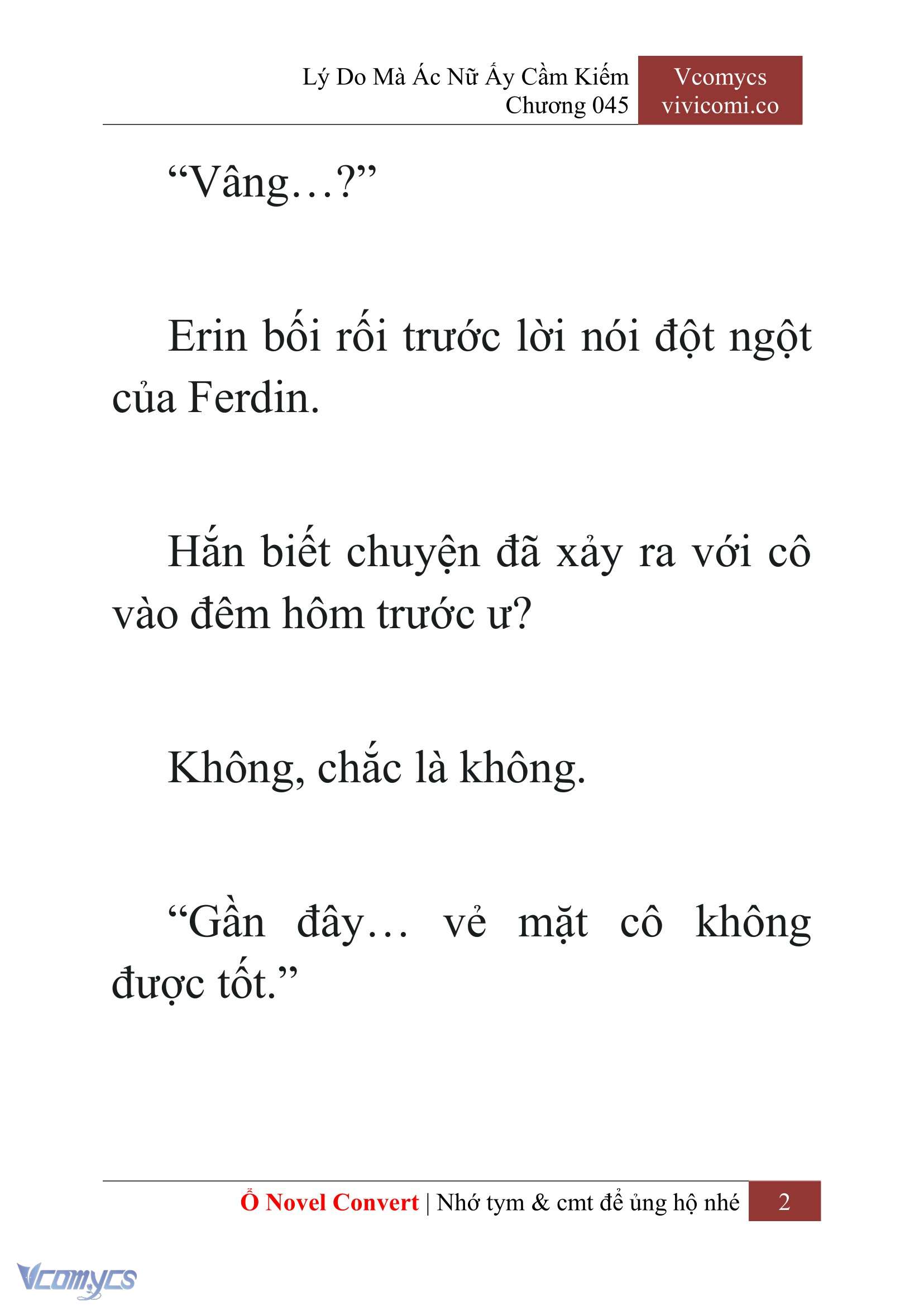 [Novel] Lý Do Mà Ác Nữ Ấy Cầm Kiếm Chapter 45 - Trang 5