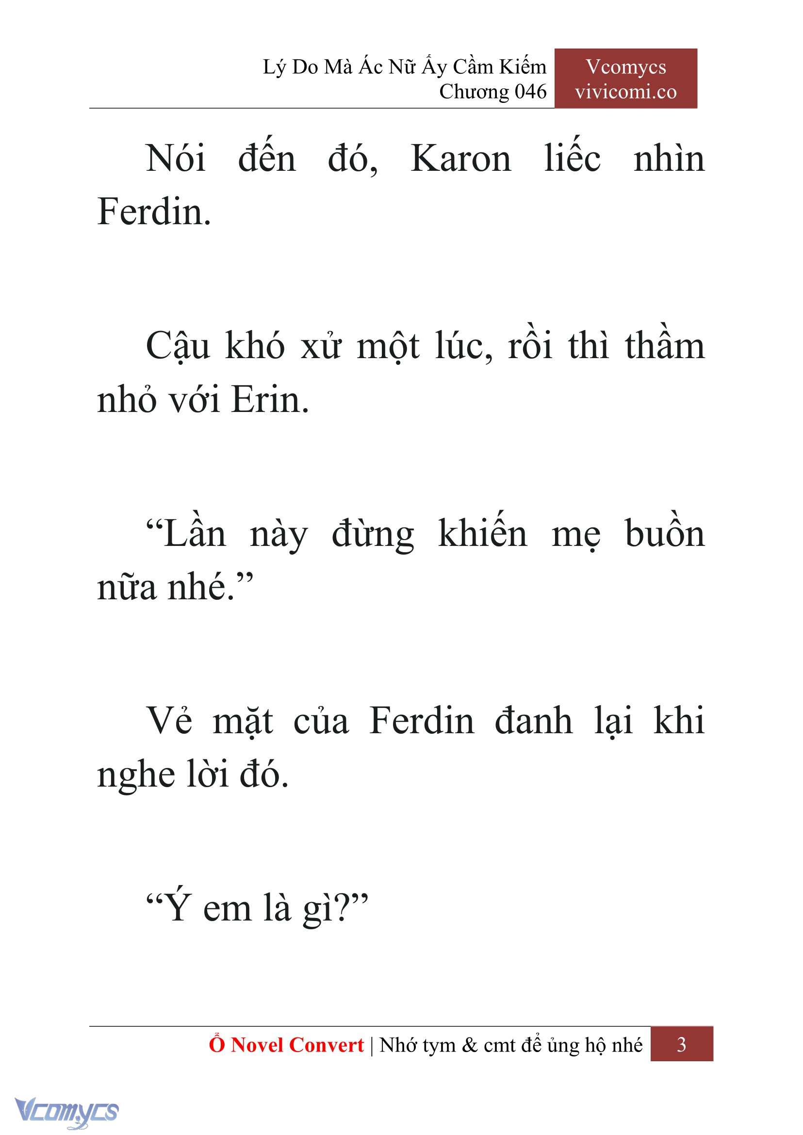 [Novel] Lý Do Mà Ác Nữ Ấy Cầm Kiếm Chapter 46 - Trang 6