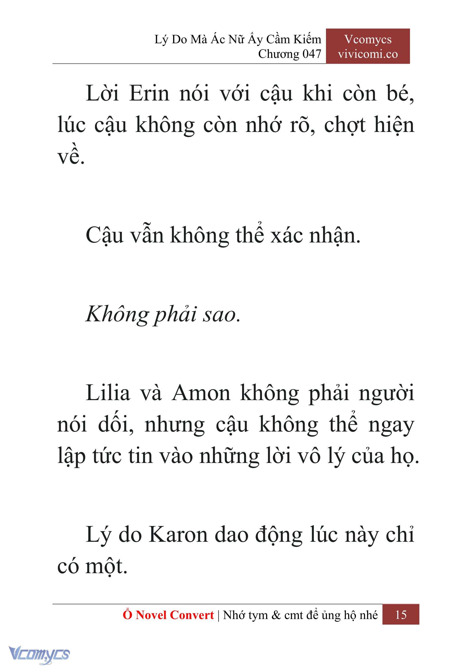 [Novel] Lý Do Mà Ác Nữ Ấy Cầm Kiếm Chapter 47 - Trang 18