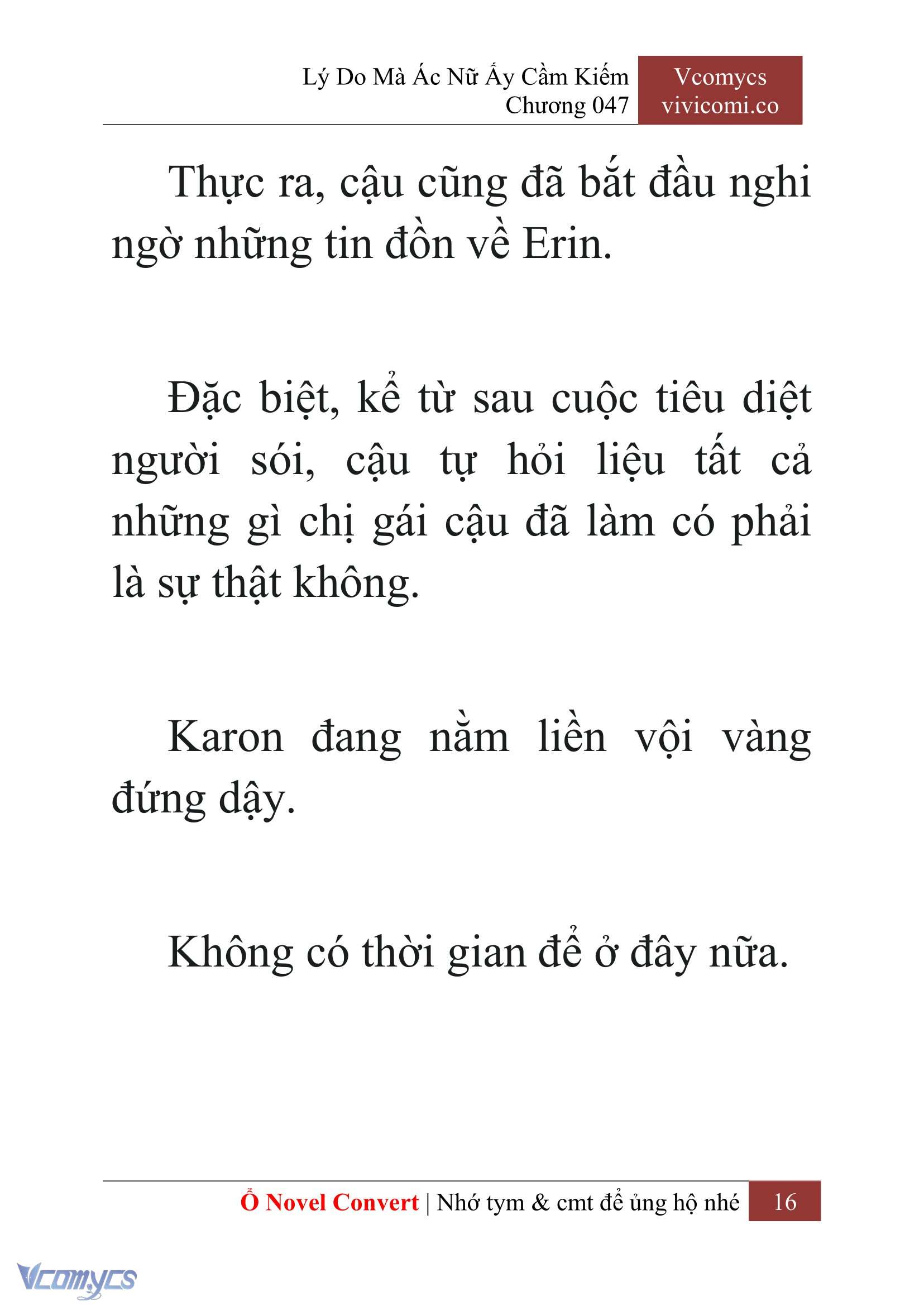 [Novel] Lý Do Mà Ác Nữ Ấy Cầm Kiếm Chapter 47 - Trang 19