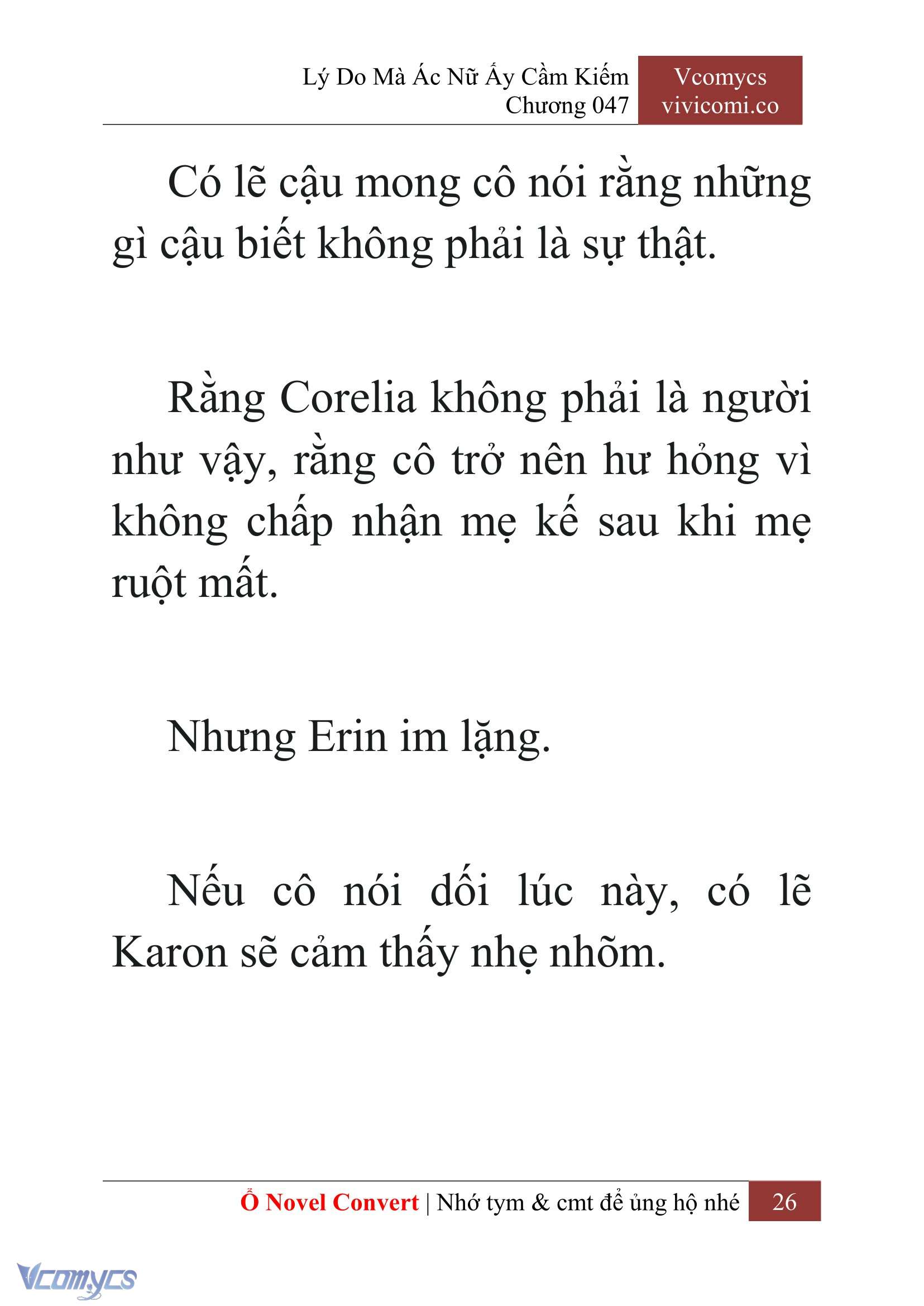 [Novel] Lý Do Mà Ác Nữ Ấy Cầm Kiếm Chapter 47 - Trang 29