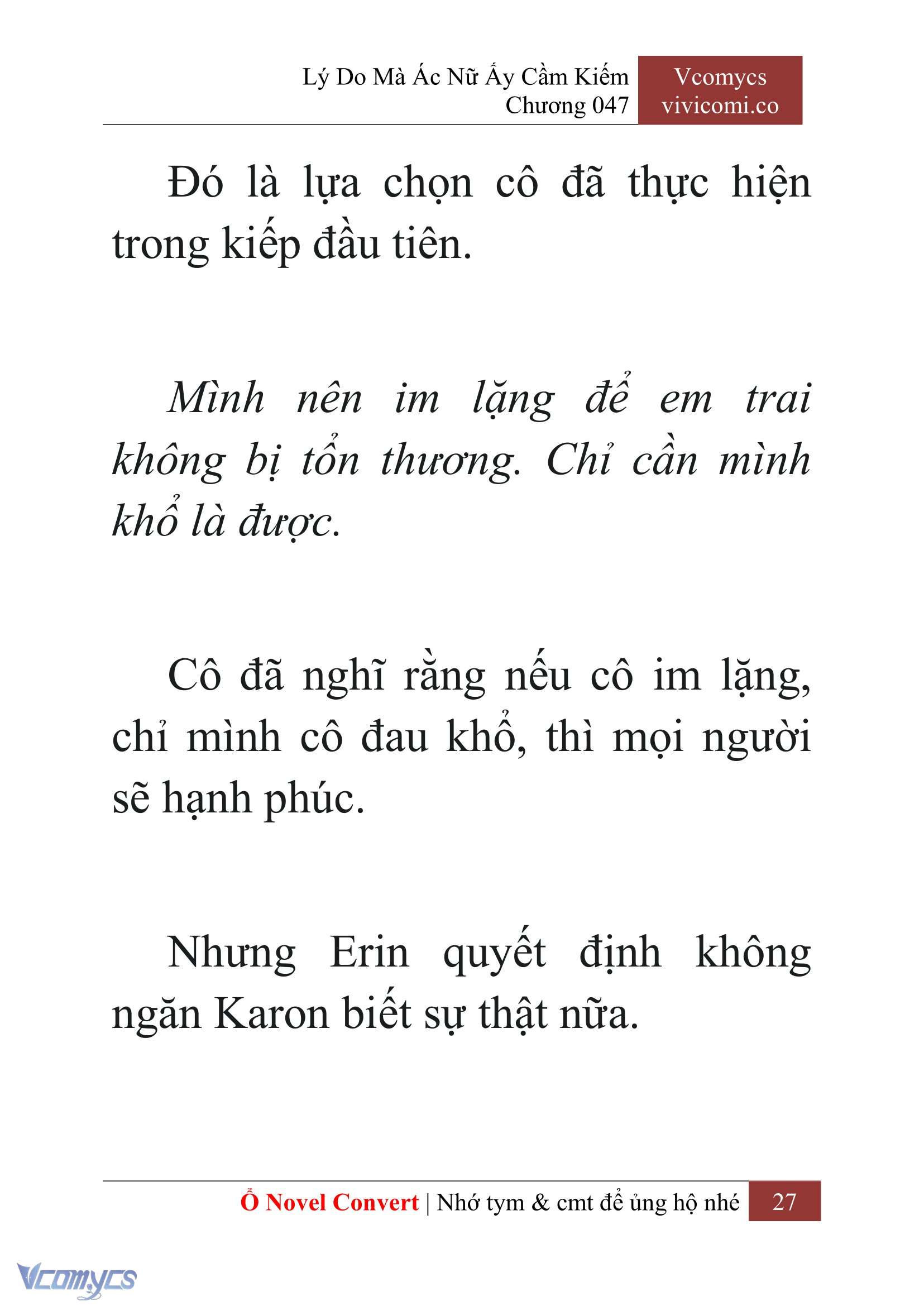 [Novel] Lý Do Mà Ác Nữ Ấy Cầm Kiếm Chapter 47 - Trang 30