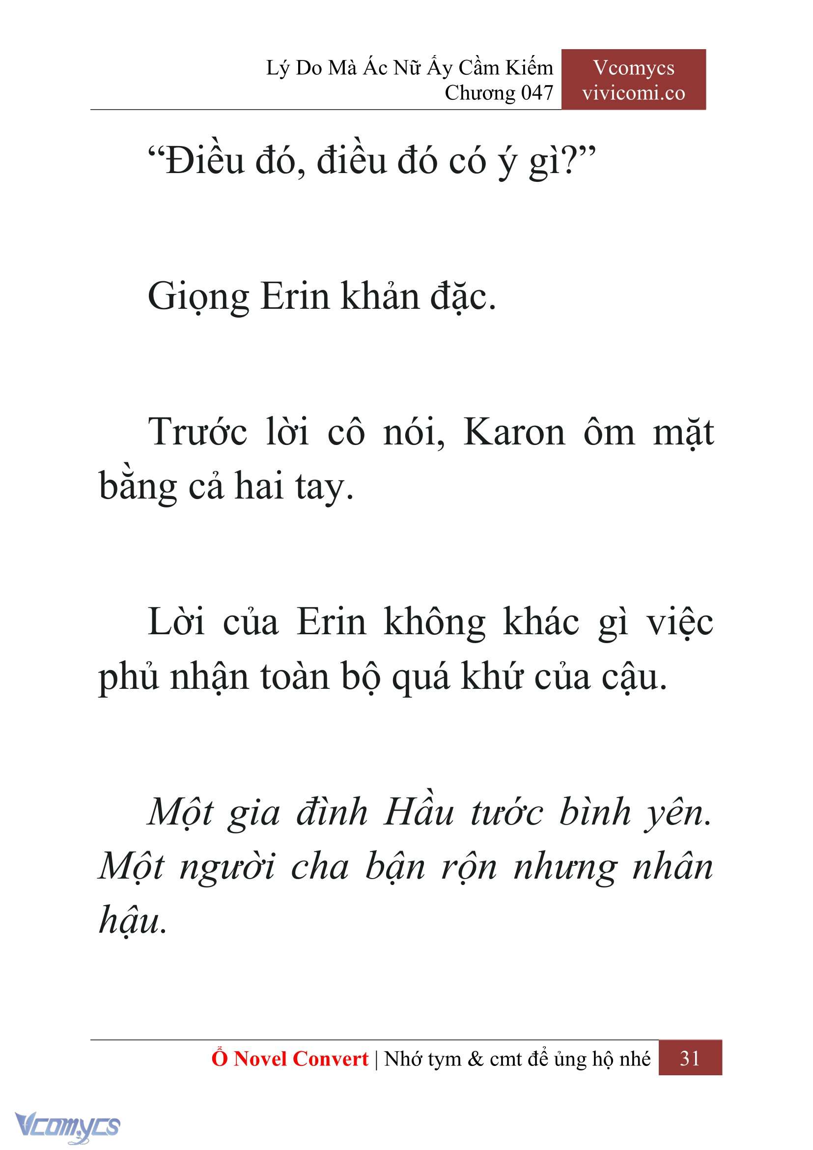 [Novel] Lý Do Mà Ác Nữ Ấy Cầm Kiếm Chapter 47 - Trang 34