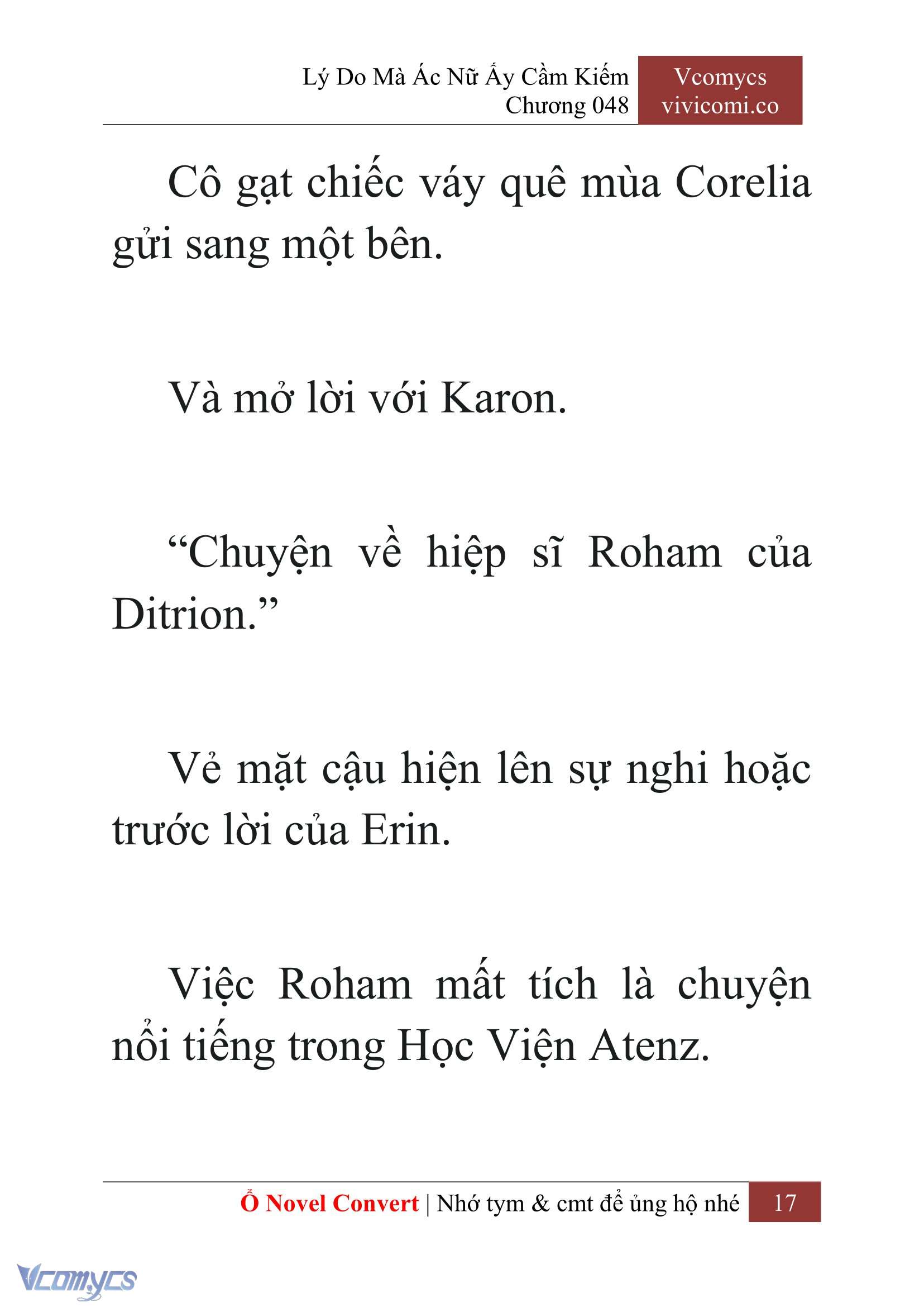 [Novel] Lý Do Mà Ác Nữ Ấy Cầm Kiếm Chapter 48 - Trang 20