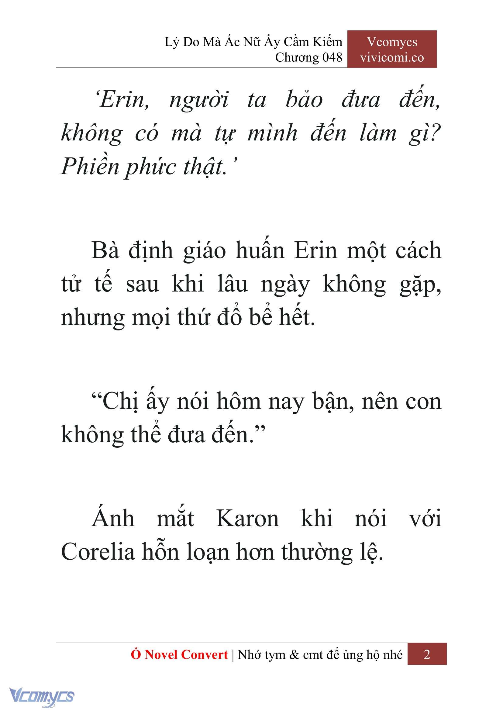 [Novel] Lý Do Mà Ác Nữ Ấy Cầm Kiếm Chapter 48 - Trang 5