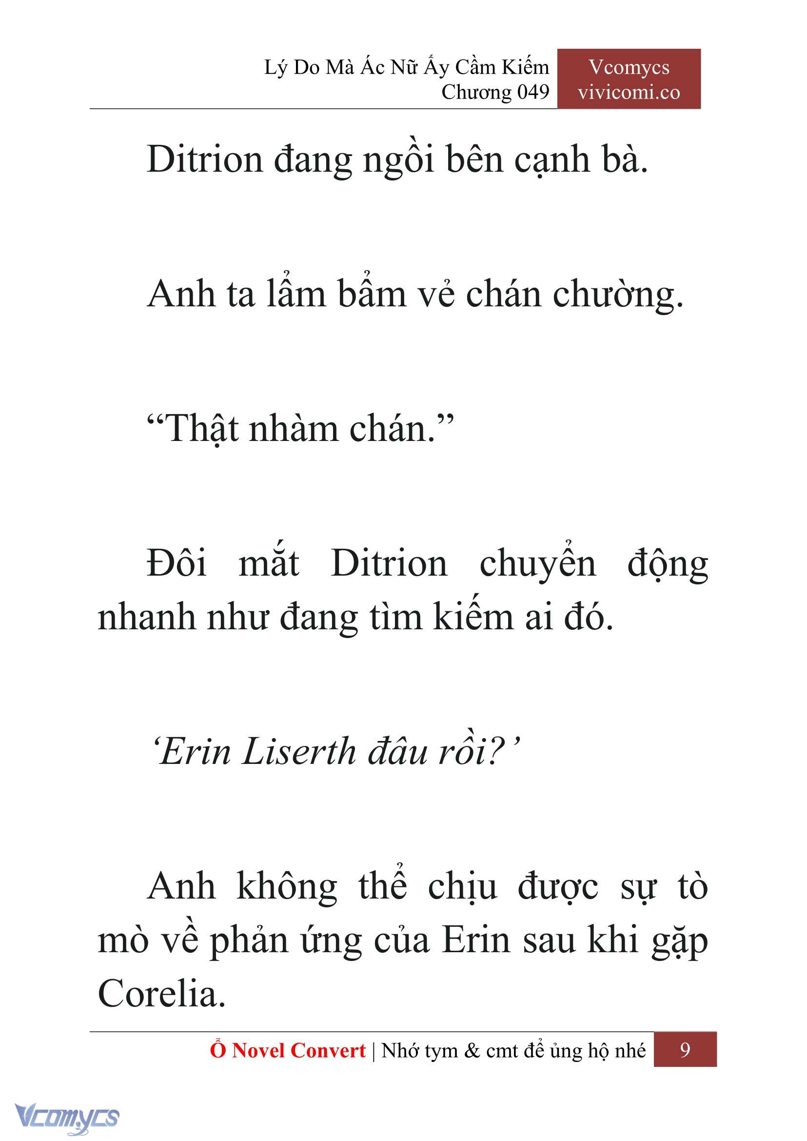 [Novel] Lý Do Mà Ác Nữ Ấy Cầm Kiếm Chapter 49 - Trang 12