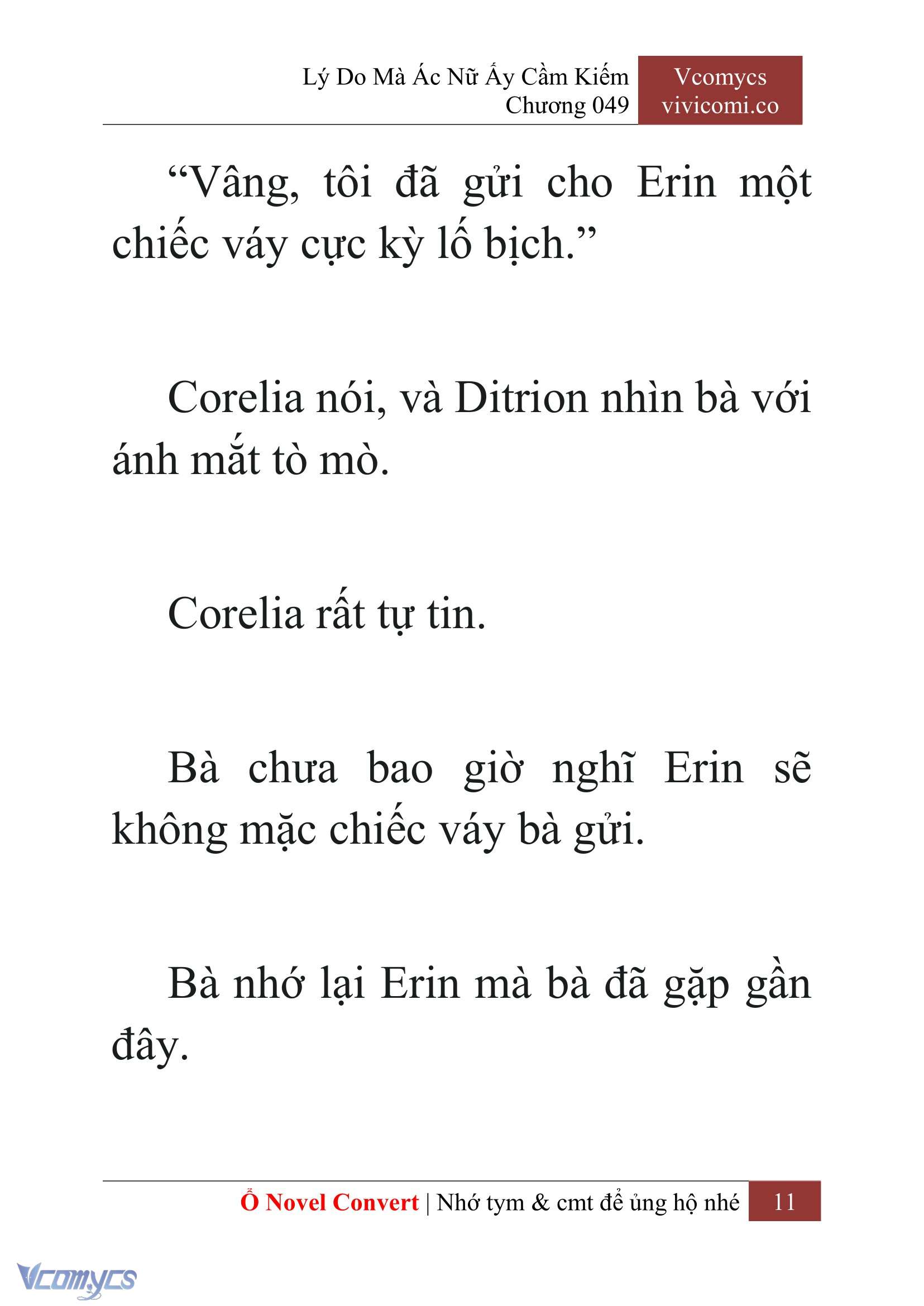 [Novel] Lý Do Mà Ác Nữ Ấy Cầm Kiếm Chapter 49 - Trang 14