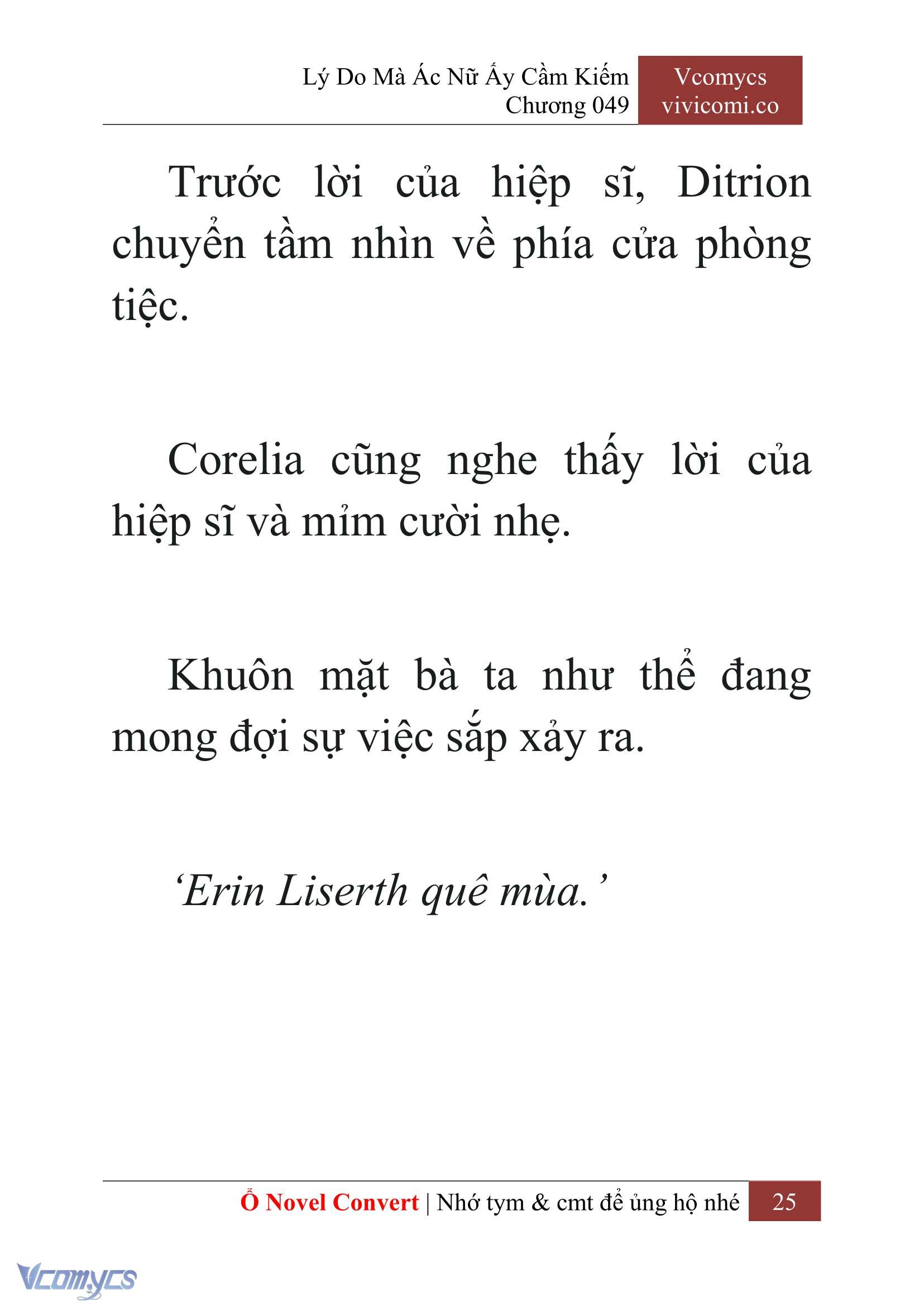 [Novel] Lý Do Mà Ác Nữ Ấy Cầm Kiếm Chapter 49 - Trang 28