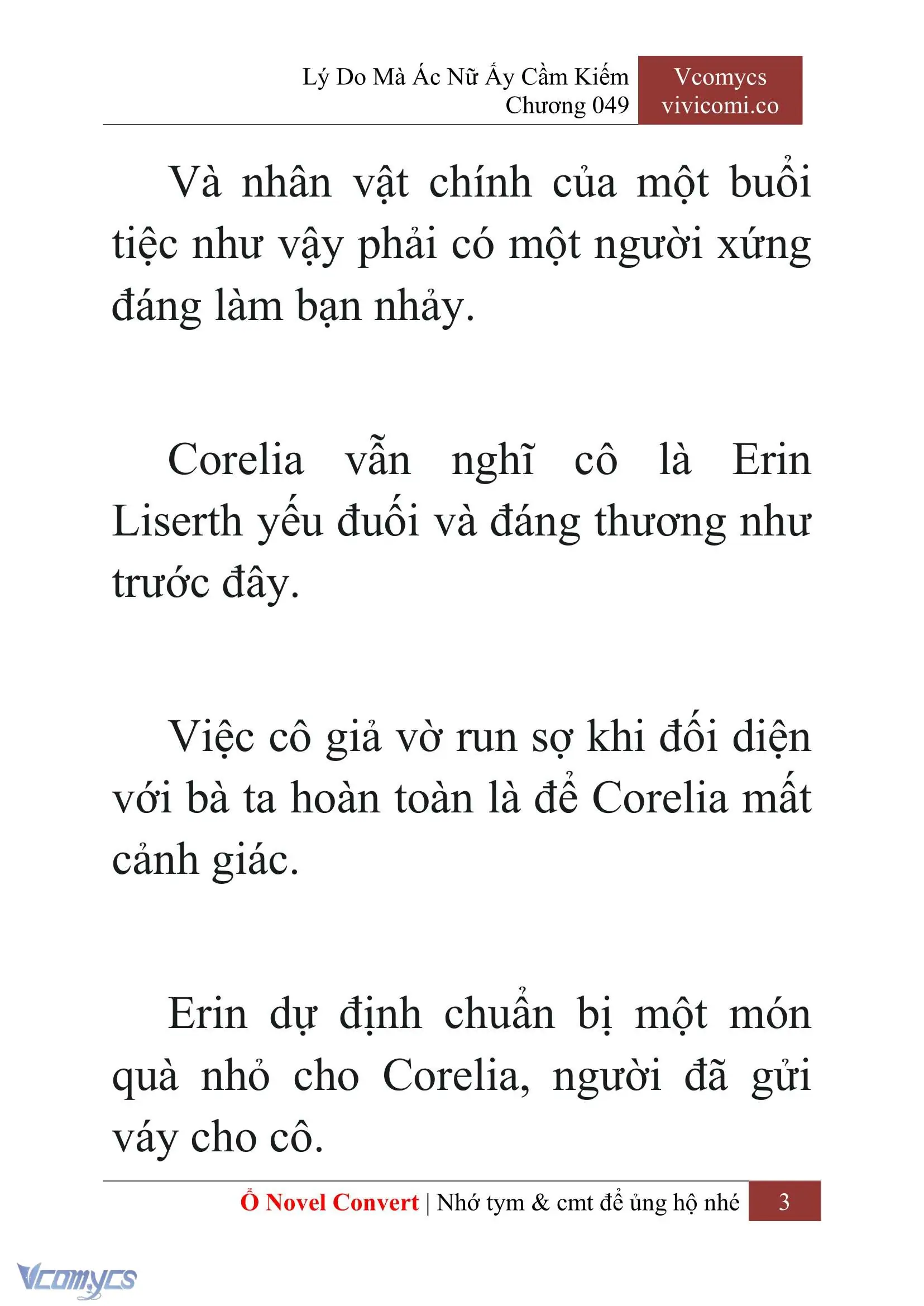 [Novel] Lý Do Mà Ác Nữ Ấy Cầm Kiếm Chapter 49 - Trang 6