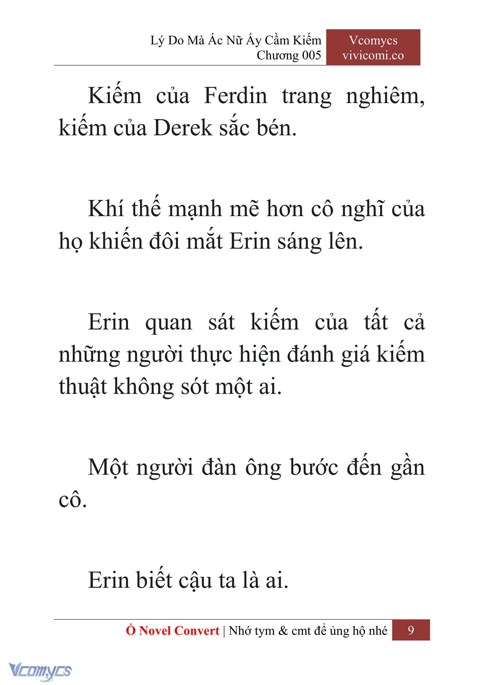 [Novel] Lý Do Mà Ác Nữ Ấy Cầm Kiếm Chapter 5 - Trang 12