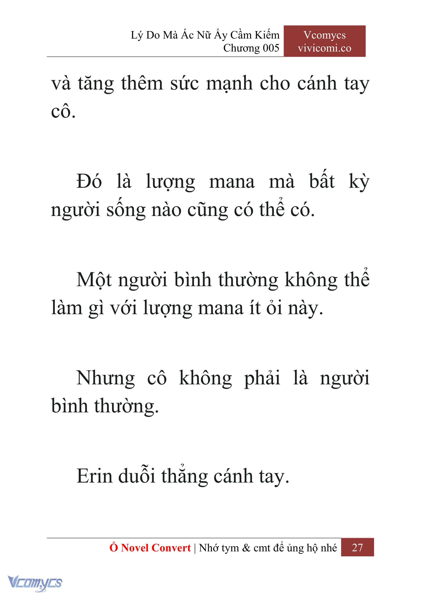 [Novel] Lý Do Mà Ác Nữ Ấy Cầm Kiếm Chapter 5 - Trang 29