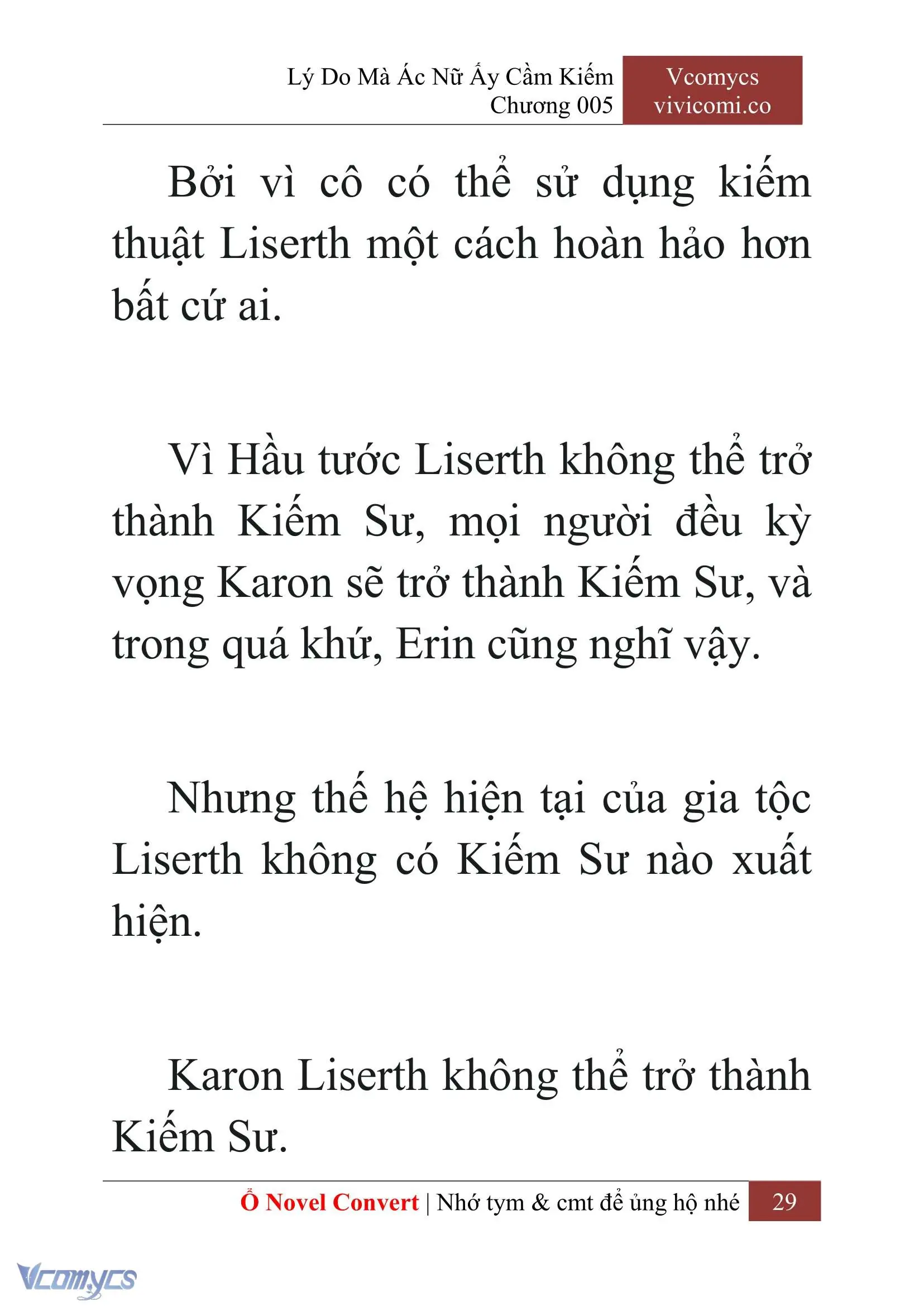 [Novel] Lý Do Mà Ác Nữ Ấy Cầm Kiếm Chapter 5 - Trang 31