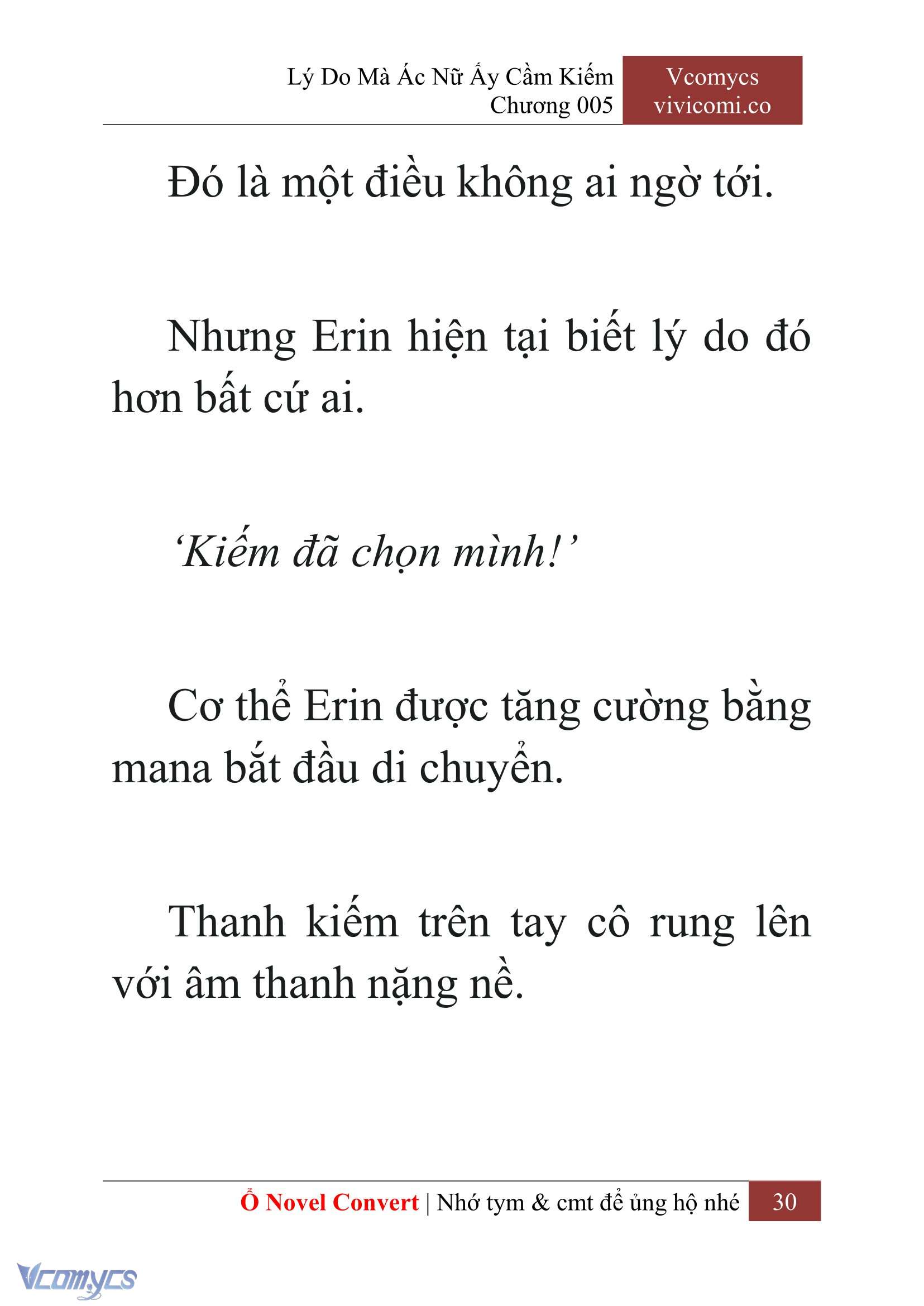[Novel] Lý Do Mà Ác Nữ Ấy Cầm Kiếm Chapter 5 - Trang 32