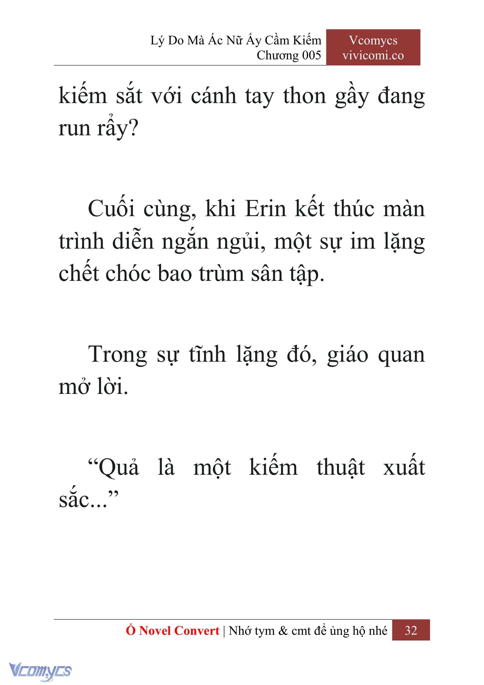 [Novel] Lý Do Mà Ác Nữ Ấy Cầm Kiếm Chapter 5 - Trang 34