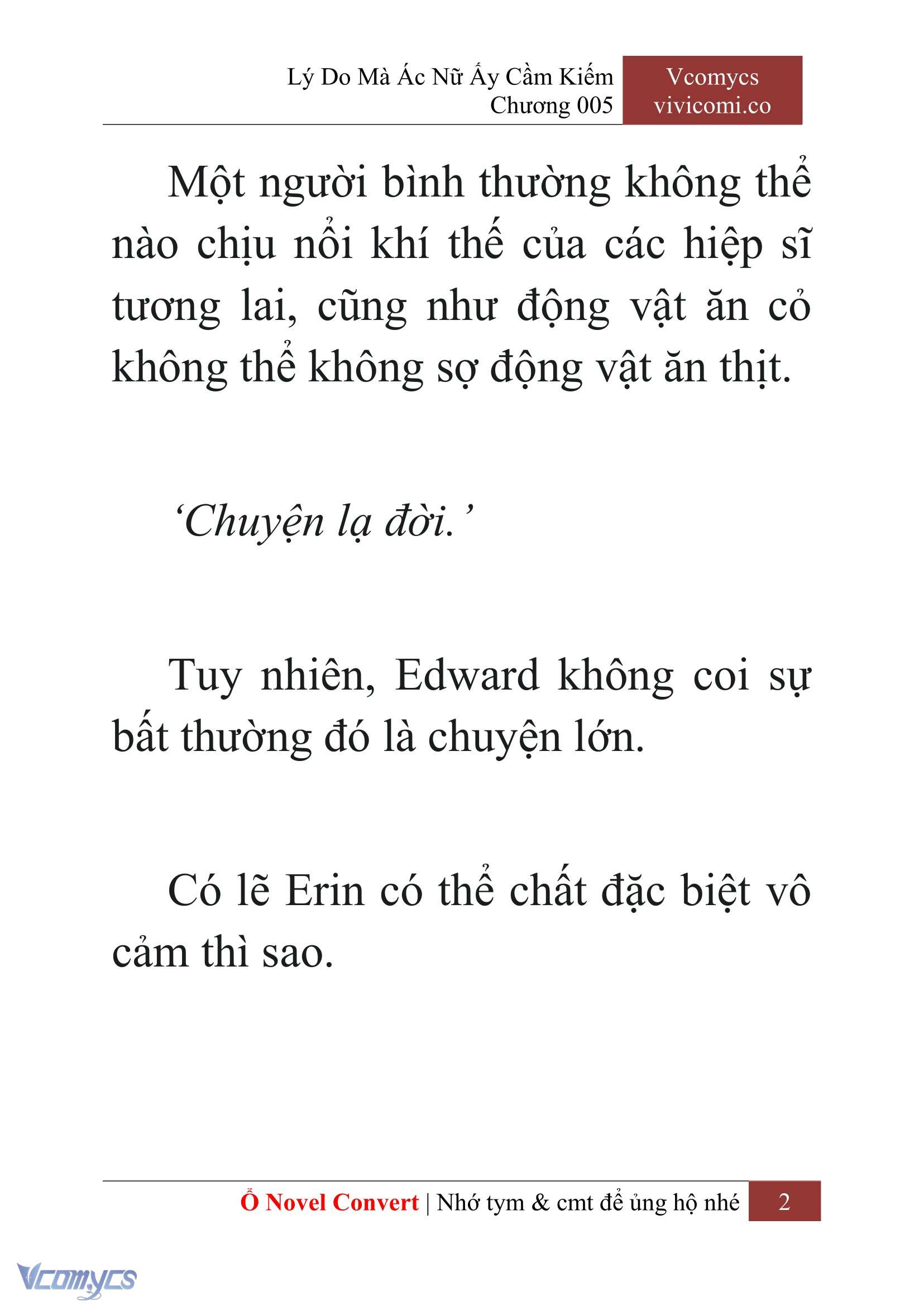 [Novel] Lý Do Mà Ác Nữ Ấy Cầm Kiếm Chapter 5 - Trang 5