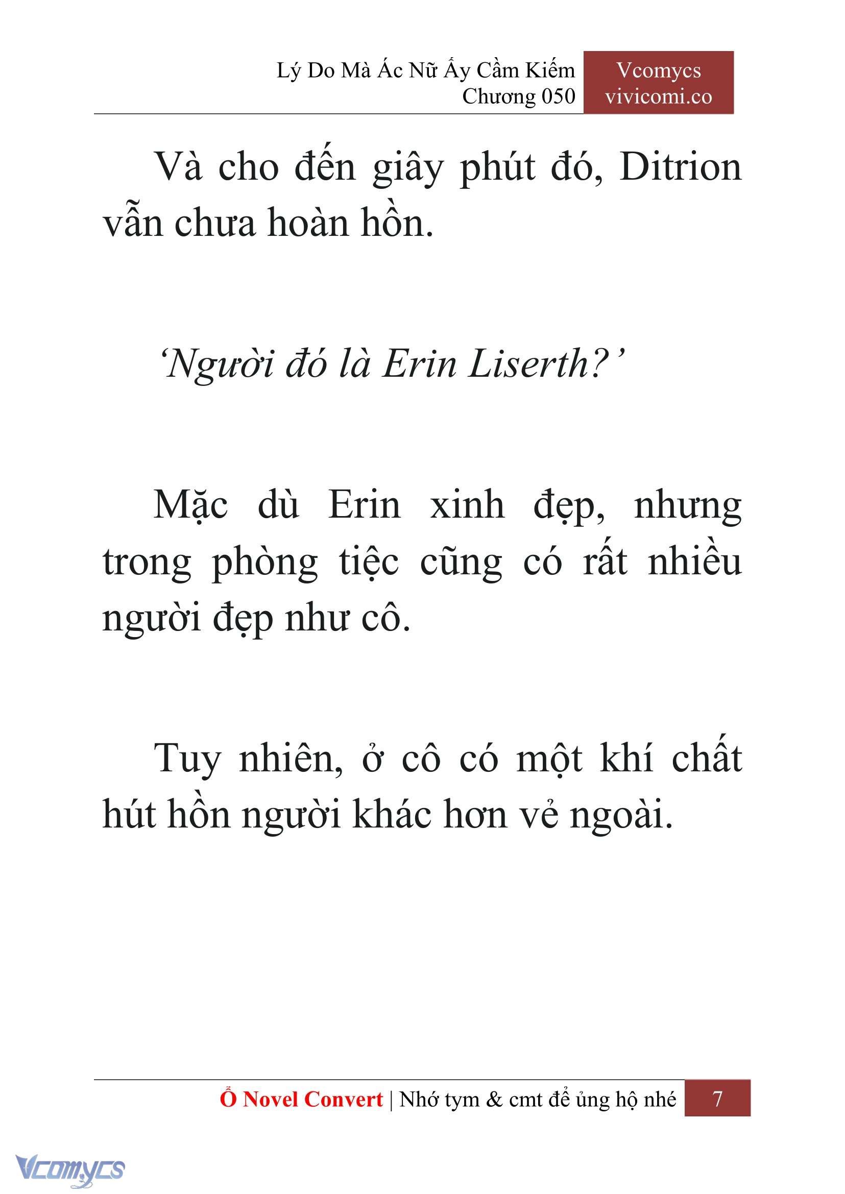 [Novel] Lý Do Mà Ác Nữ Ấy Cầm Kiếm Chapter 50 - Trang 10