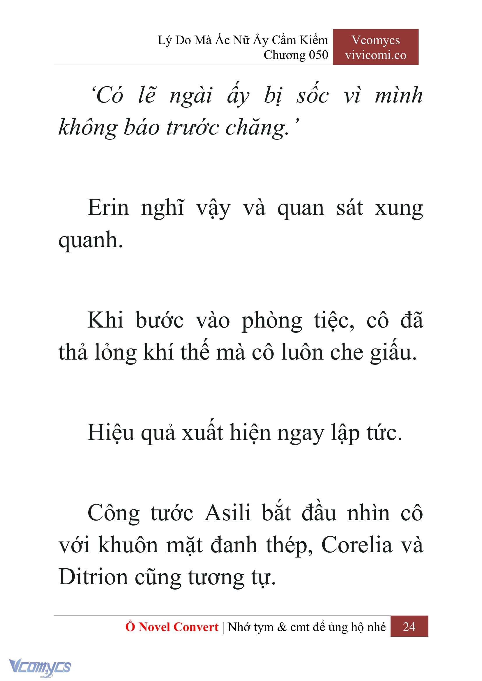 [Novel] Lý Do Mà Ác Nữ Ấy Cầm Kiếm Chapter 50 - Trang 27