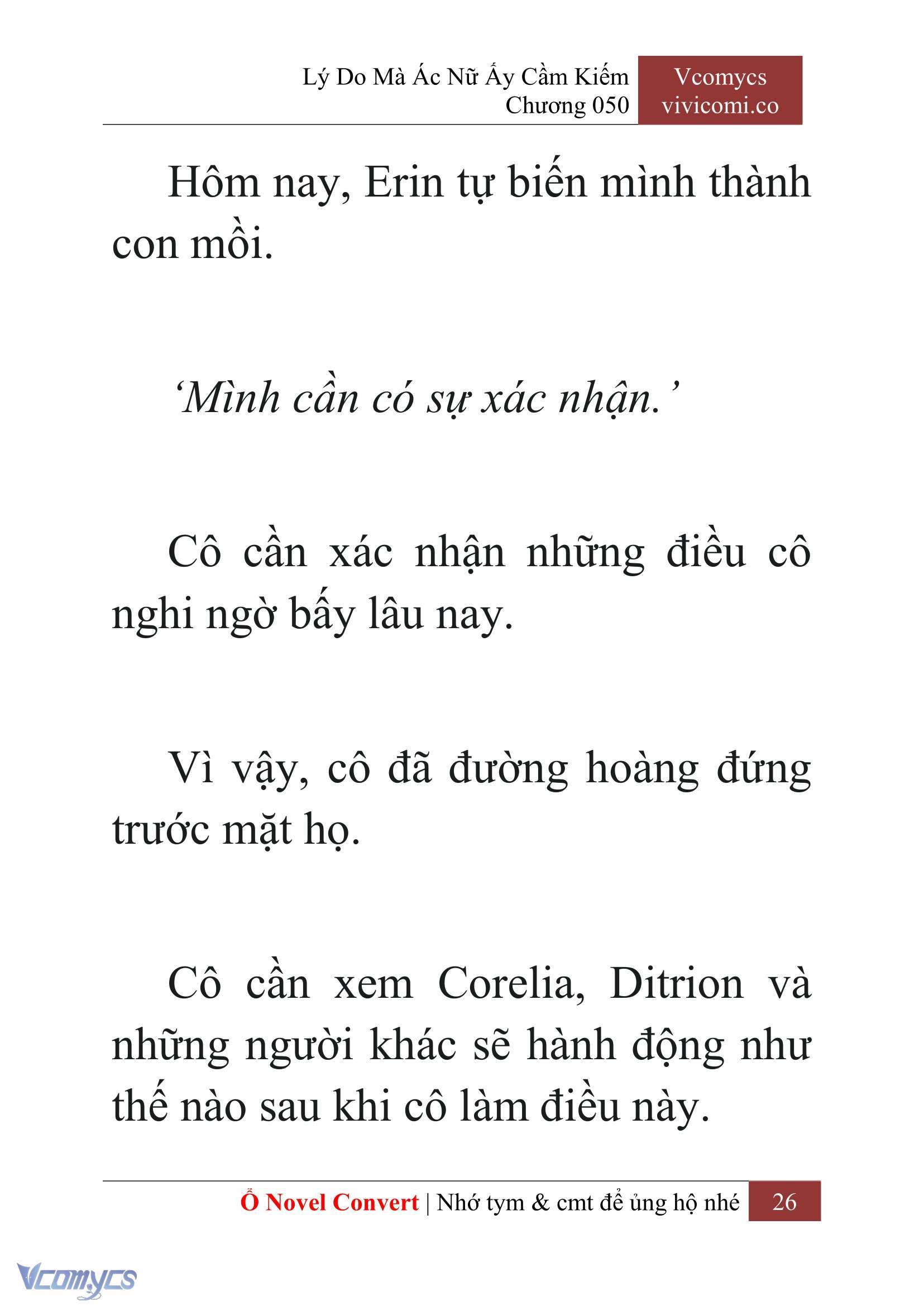 [Novel] Lý Do Mà Ác Nữ Ấy Cầm Kiếm Chapter 50 - Trang 29