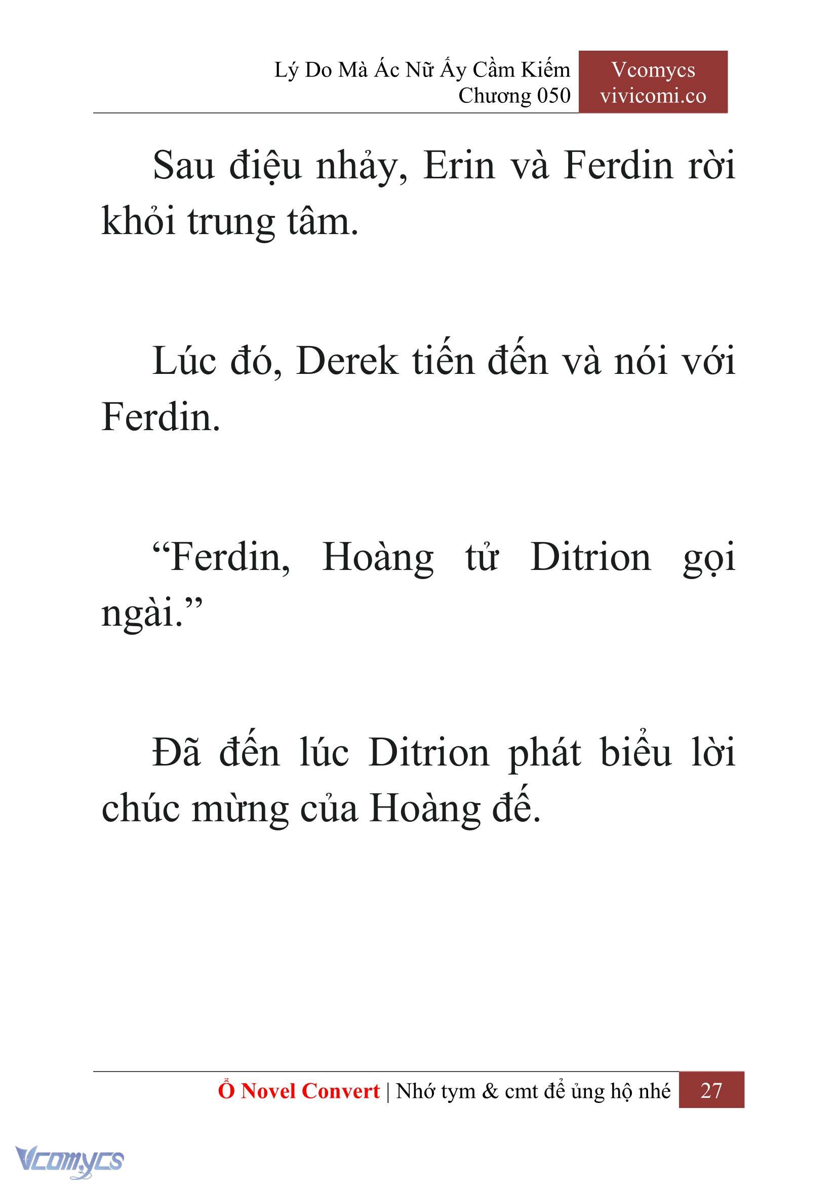 [Novel] Lý Do Mà Ác Nữ Ấy Cầm Kiếm Chapter 50 - Trang 30