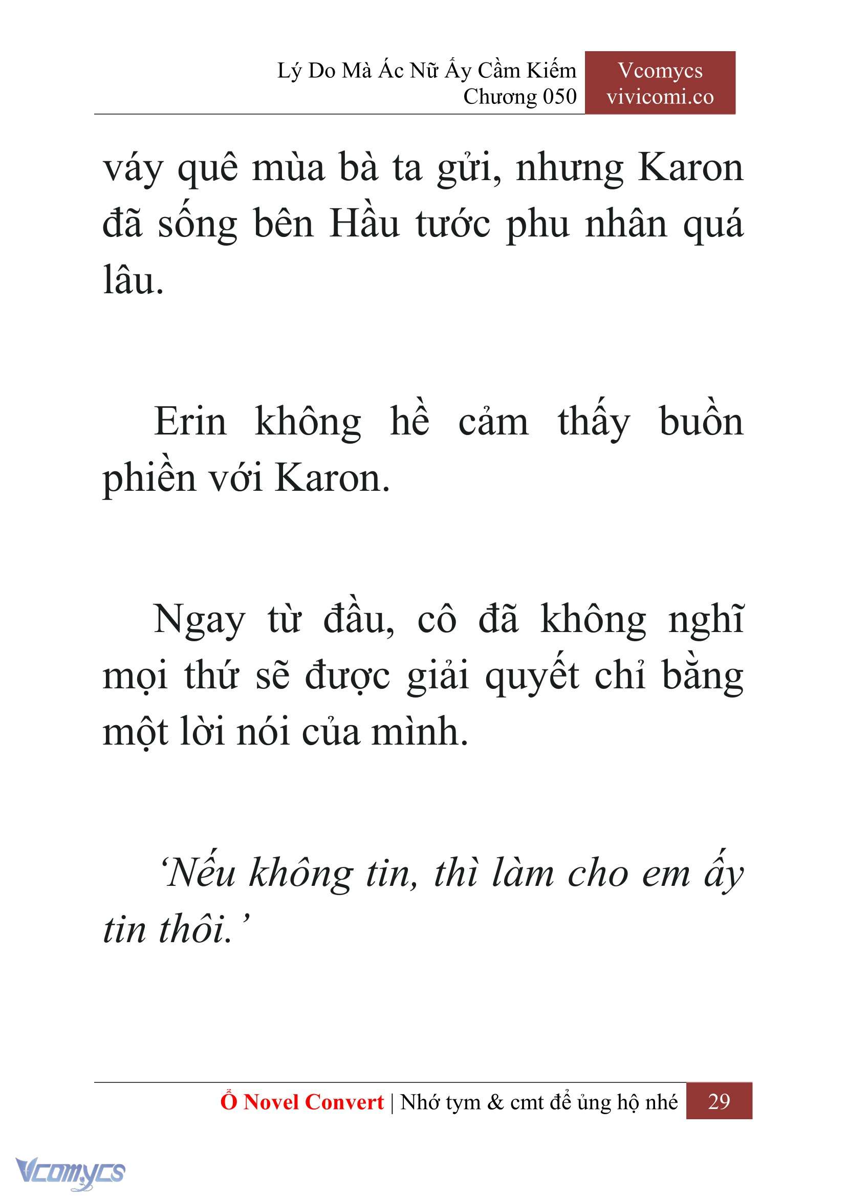 [Novel] Lý Do Mà Ác Nữ Ấy Cầm Kiếm Chapter 50 - Trang 32