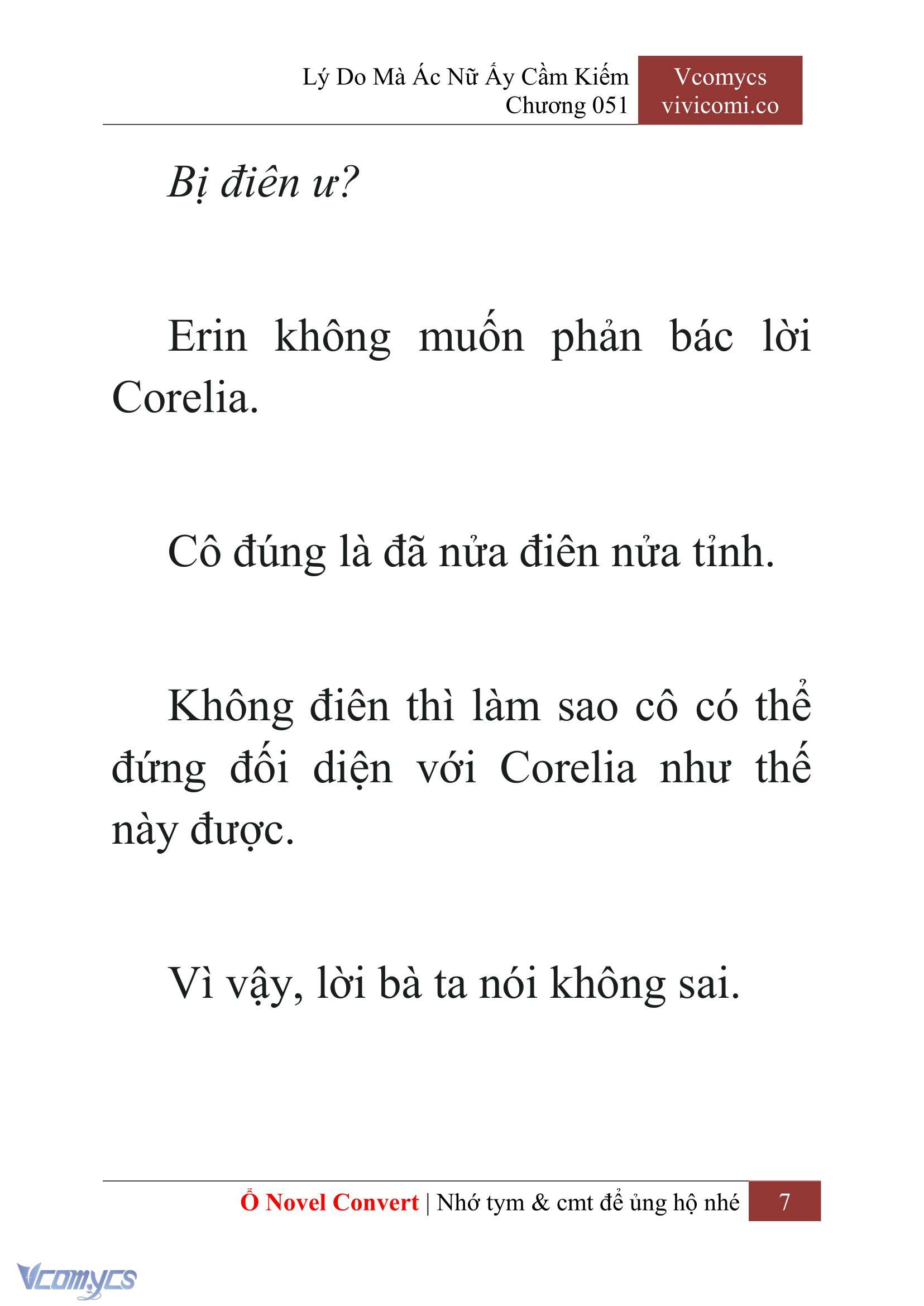 [Novel] Lý Do Mà Ác Nữ Ấy Cầm Kiếm Chapter 51 - Trang 10