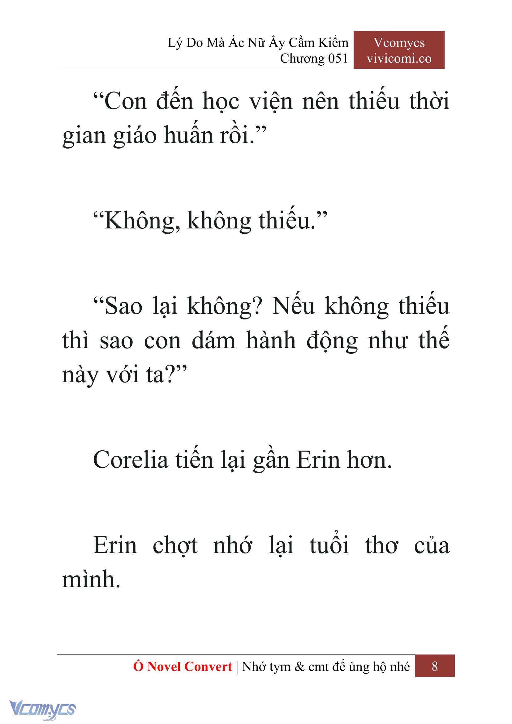 [Novel] Lý Do Mà Ác Nữ Ấy Cầm Kiếm Chapter 51 - Trang 11