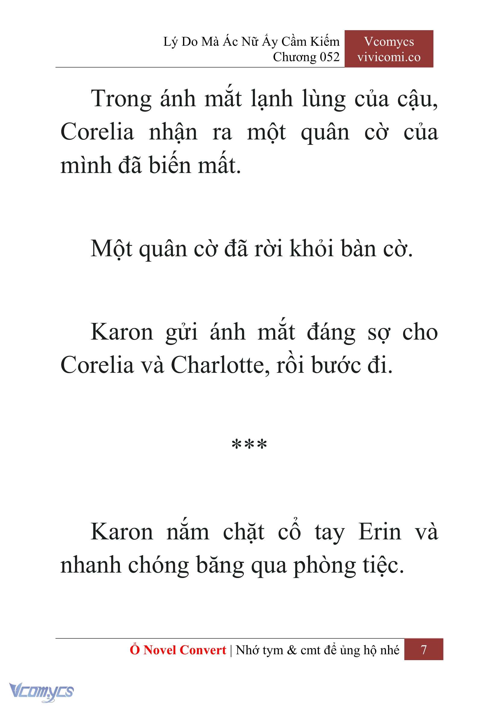 [Novel] Lý Do Mà Ác Nữ Ấy Cầm Kiếm Chapter 52 - Trang 10