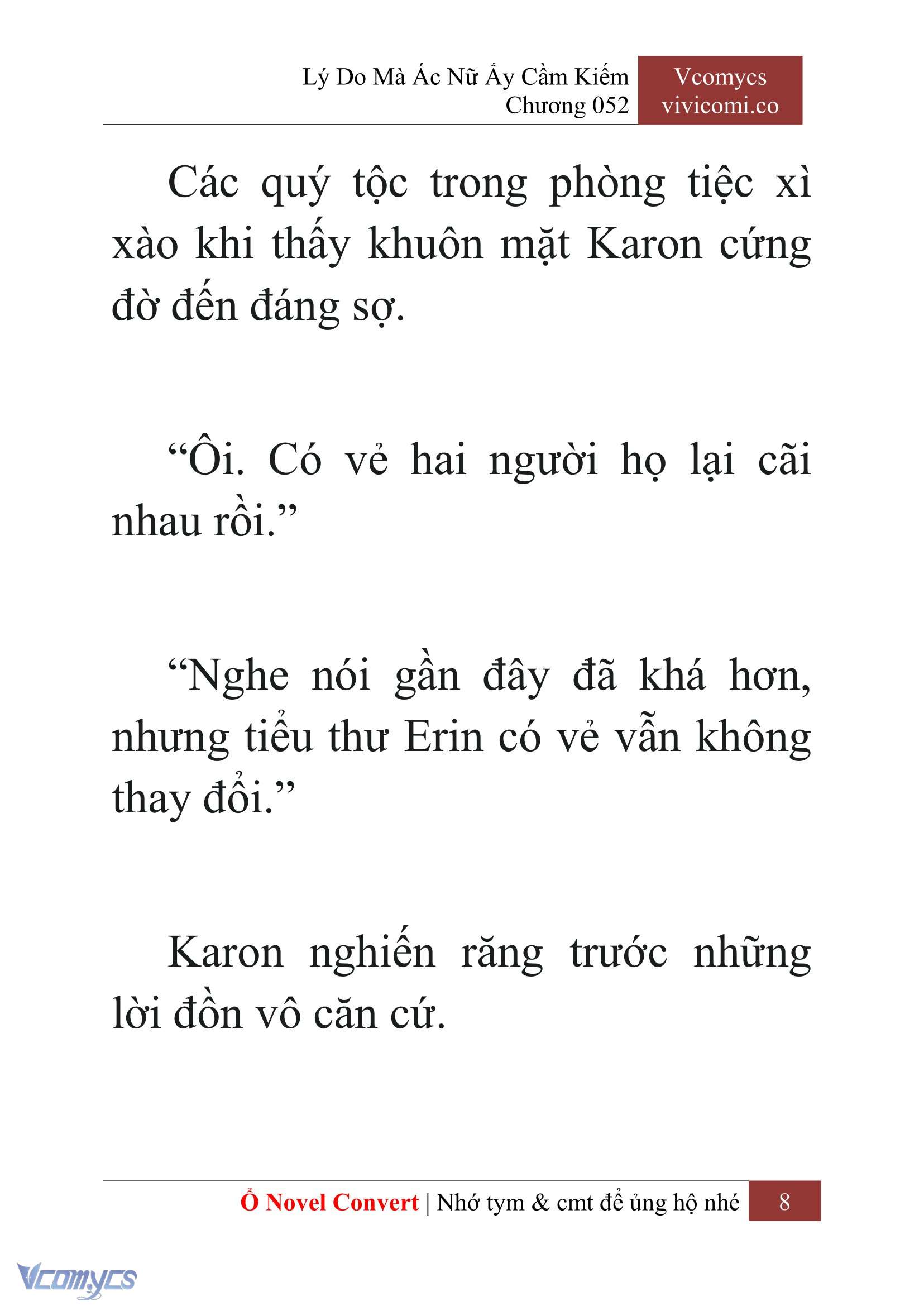 [Novel] Lý Do Mà Ác Nữ Ấy Cầm Kiếm Chapter 52 - Trang 11