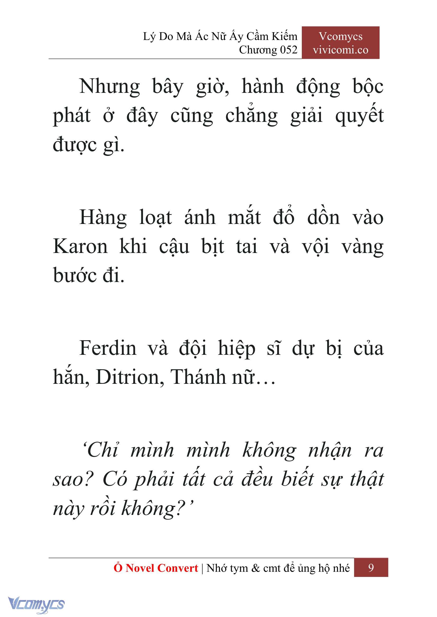 [Novel] Lý Do Mà Ác Nữ Ấy Cầm Kiếm Chapter 52 - Trang 12