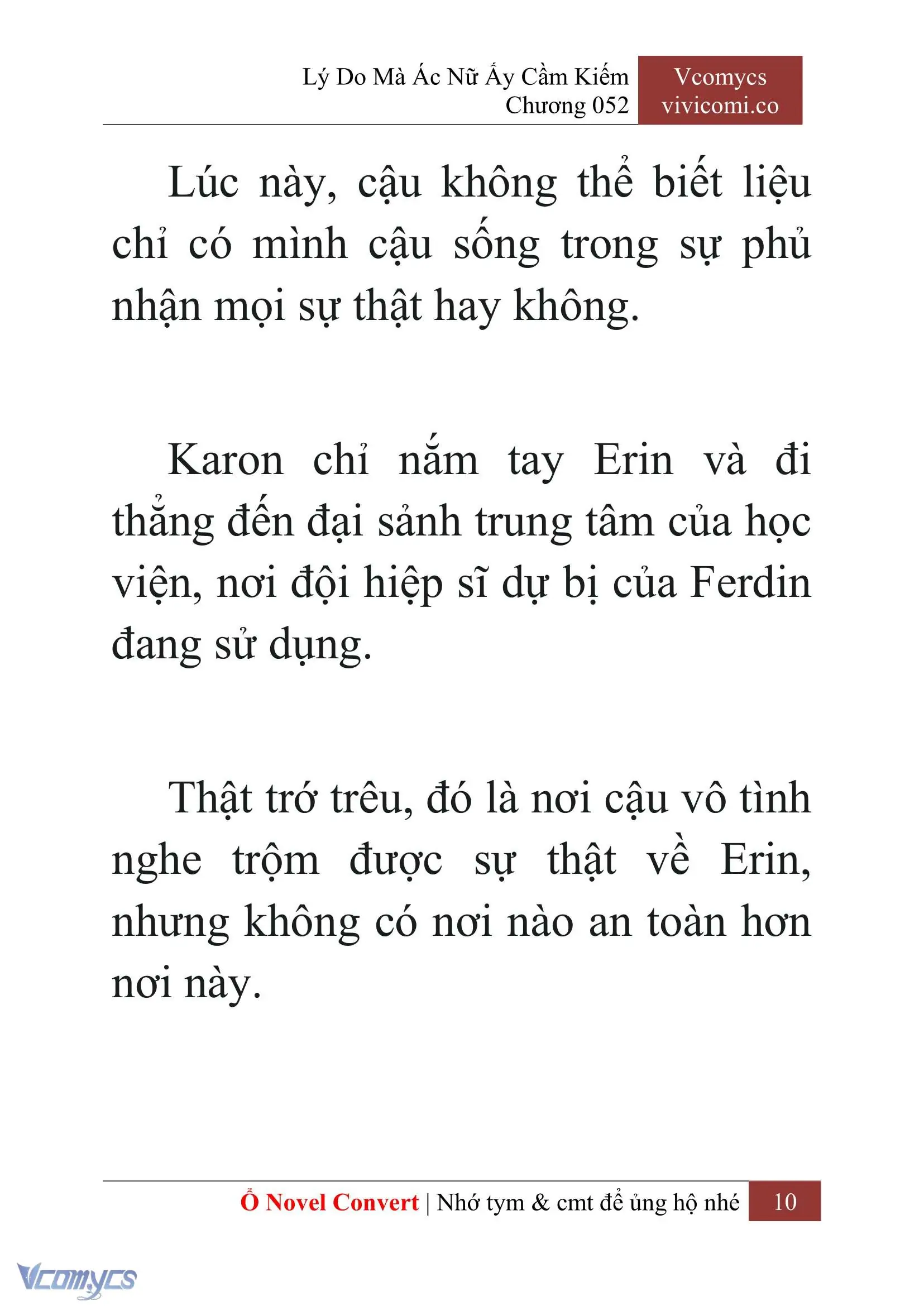 [Novel] Lý Do Mà Ác Nữ Ấy Cầm Kiếm Chapter 52 - Trang 13