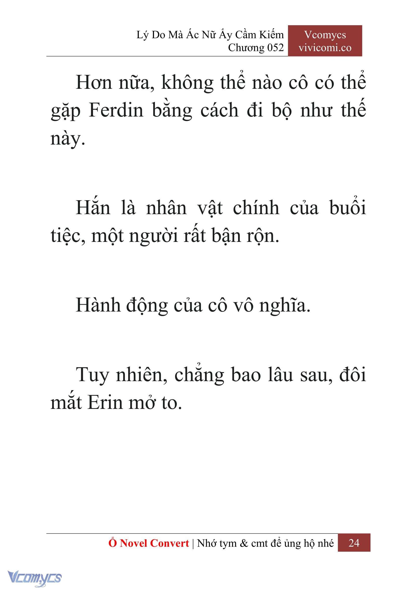 [Novel] Lý Do Mà Ác Nữ Ấy Cầm Kiếm Chapter 52 - Trang 26