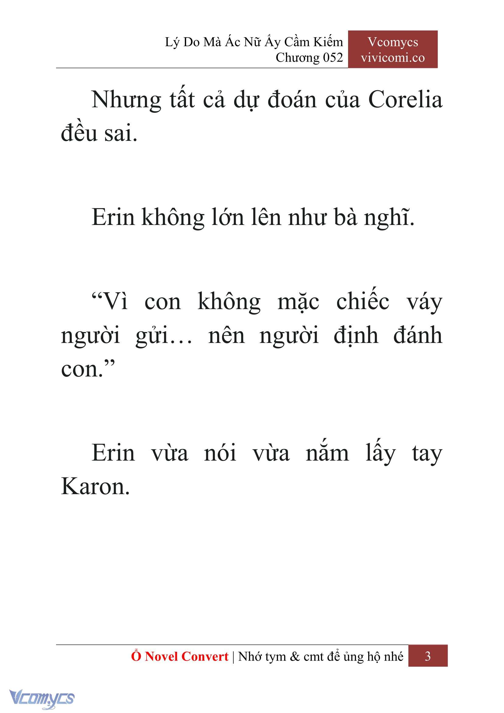 [Novel] Lý Do Mà Ác Nữ Ấy Cầm Kiếm Chapter 52 - Trang 6