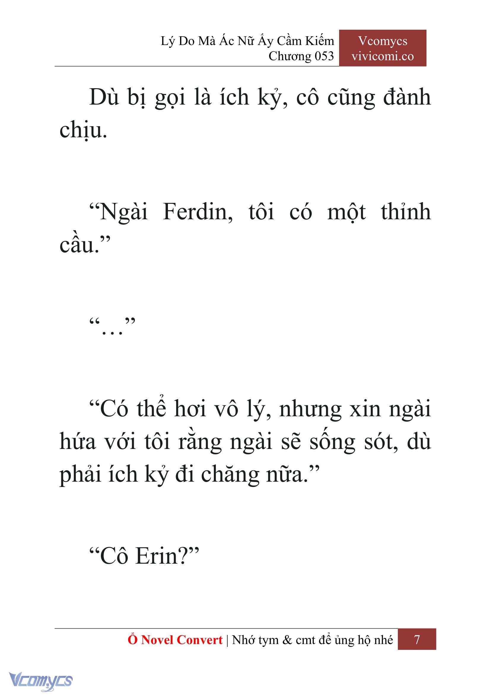 [Novel] Lý Do Mà Ác Nữ Ấy Cầm Kiếm Chapter 53 - Trang 10