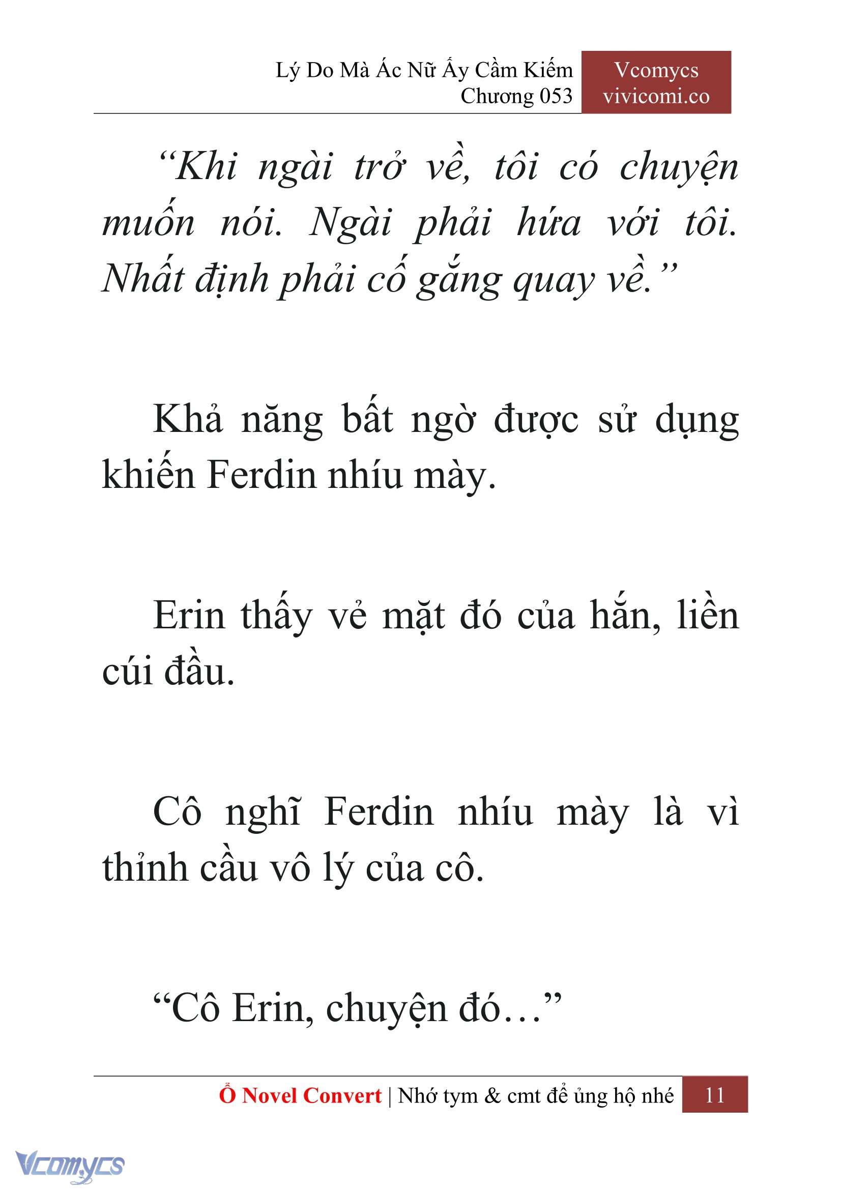[Novel] Lý Do Mà Ác Nữ Ấy Cầm Kiếm Chapter 53 - Trang 14