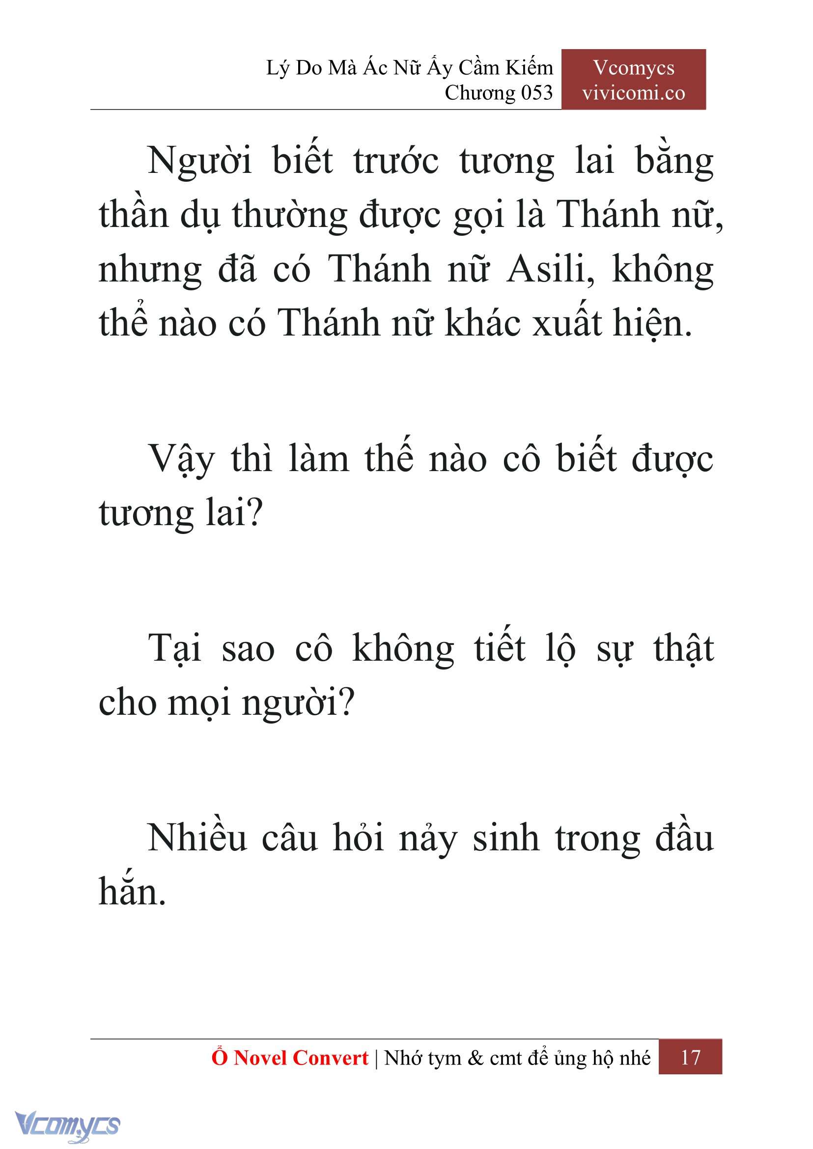 [Novel] Lý Do Mà Ác Nữ Ấy Cầm Kiếm Chapter 53 - Trang 20