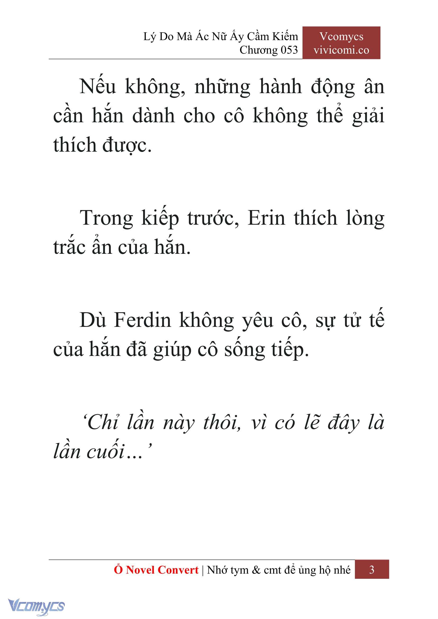 [Novel] Lý Do Mà Ác Nữ Ấy Cầm Kiếm Chapter 53 - Trang 6