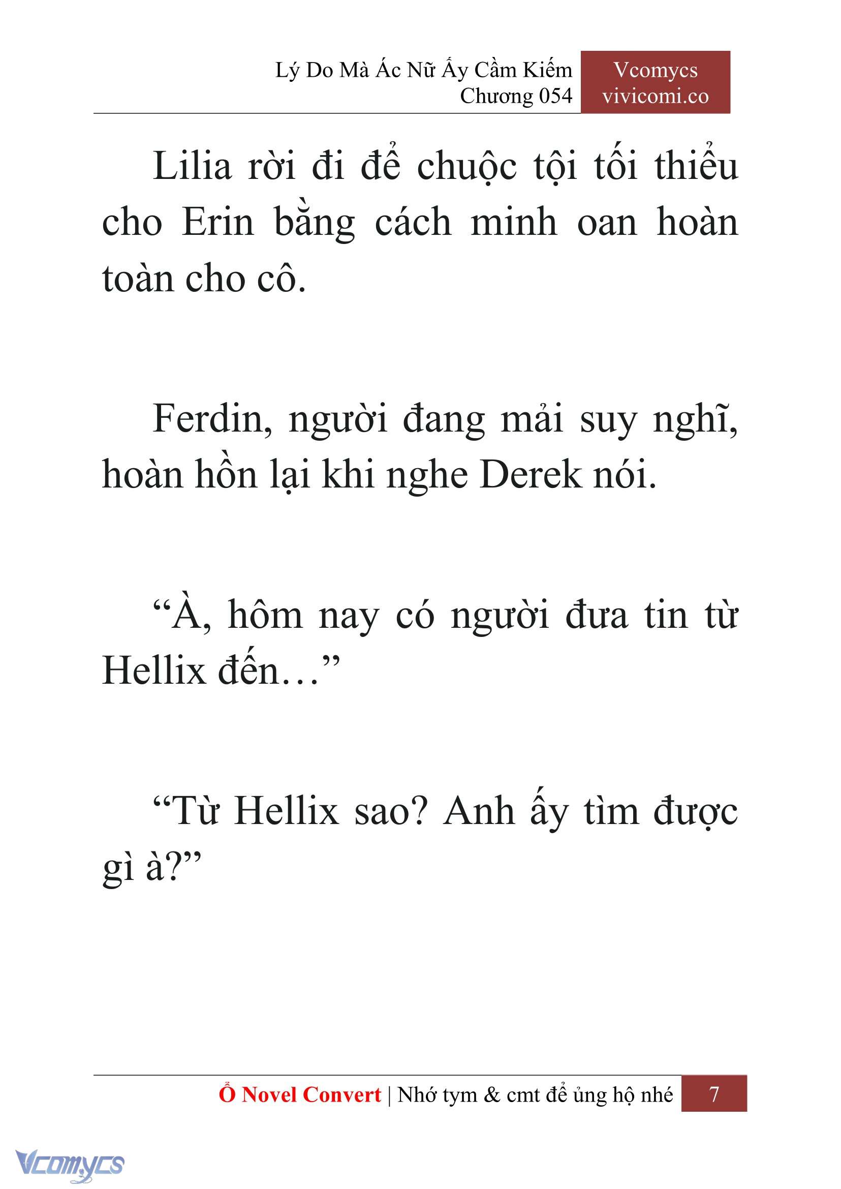[Novel] Lý Do Mà Ác Nữ Ấy Cầm Kiếm Chapter 54 - Trang 10
