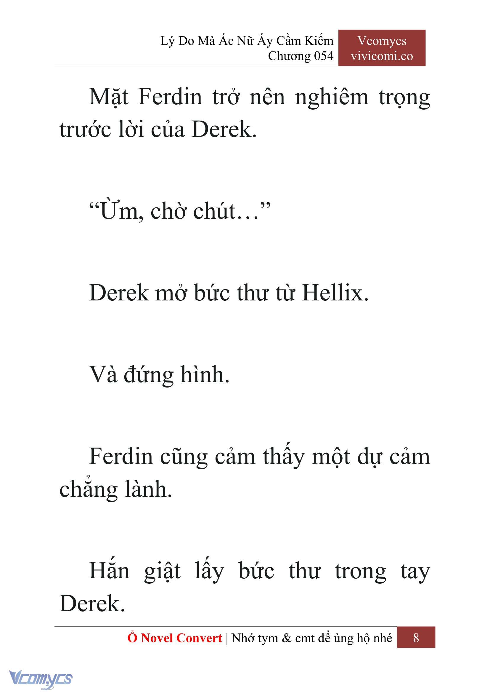 [Novel] Lý Do Mà Ác Nữ Ấy Cầm Kiếm Chapter 54 - Trang 11