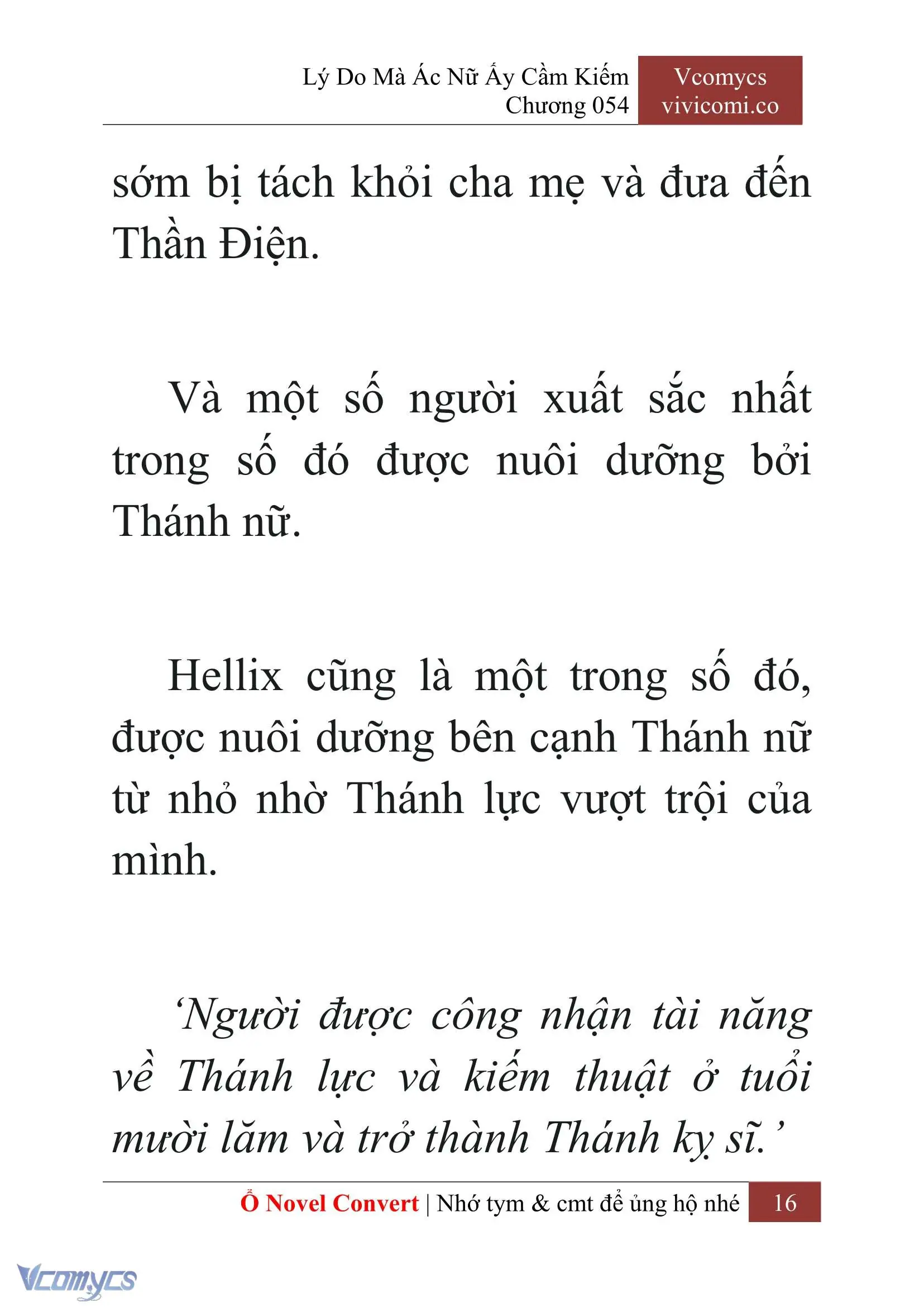 [Novel] Lý Do Mà Ác Nữ Ấy Cầm Kiếm Chapter 54 - Trang 19