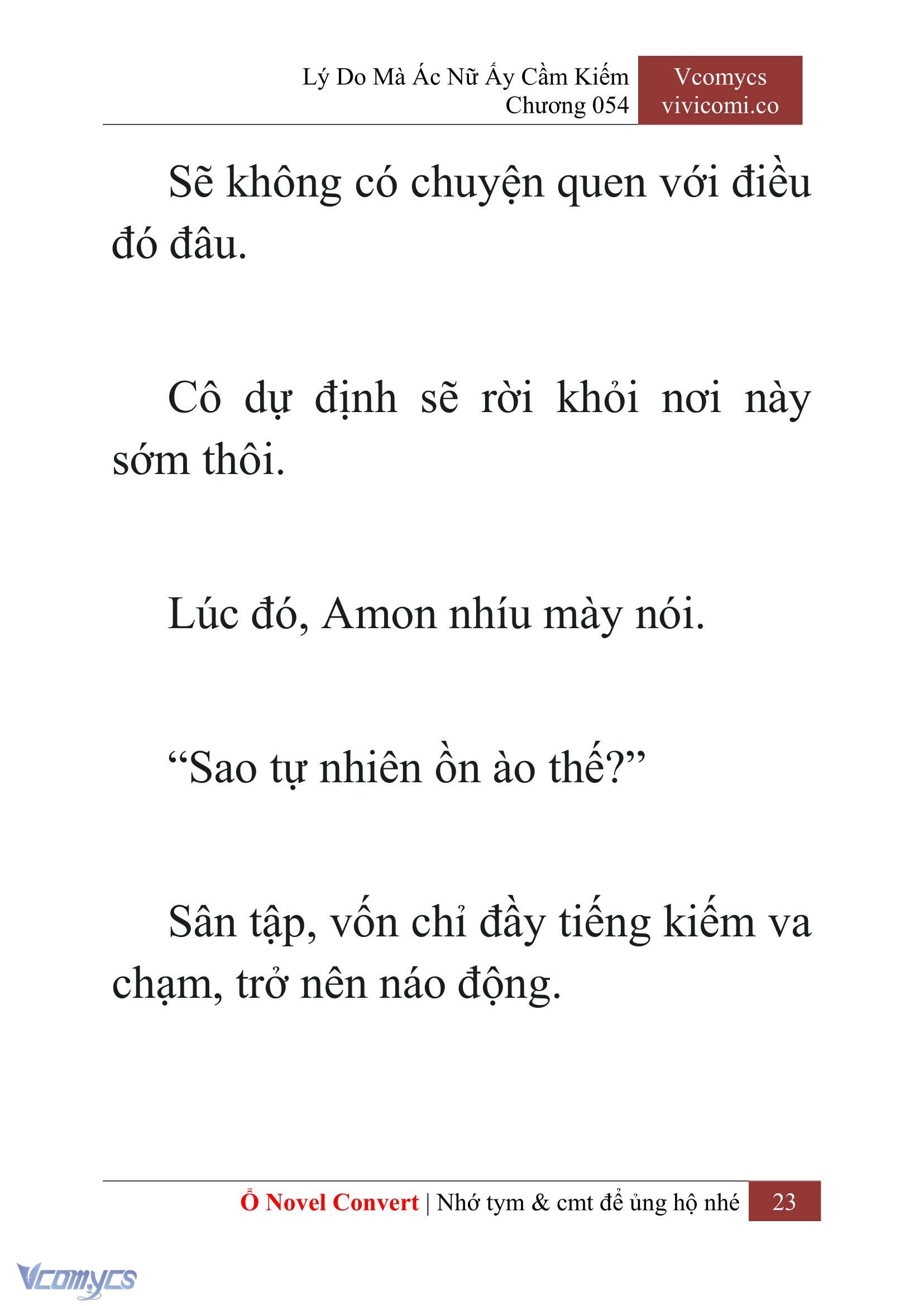 [Novel] Lý Do Mà Ác Nữ Ấy Cầm Kiếm Chapter 54 - Trang 26