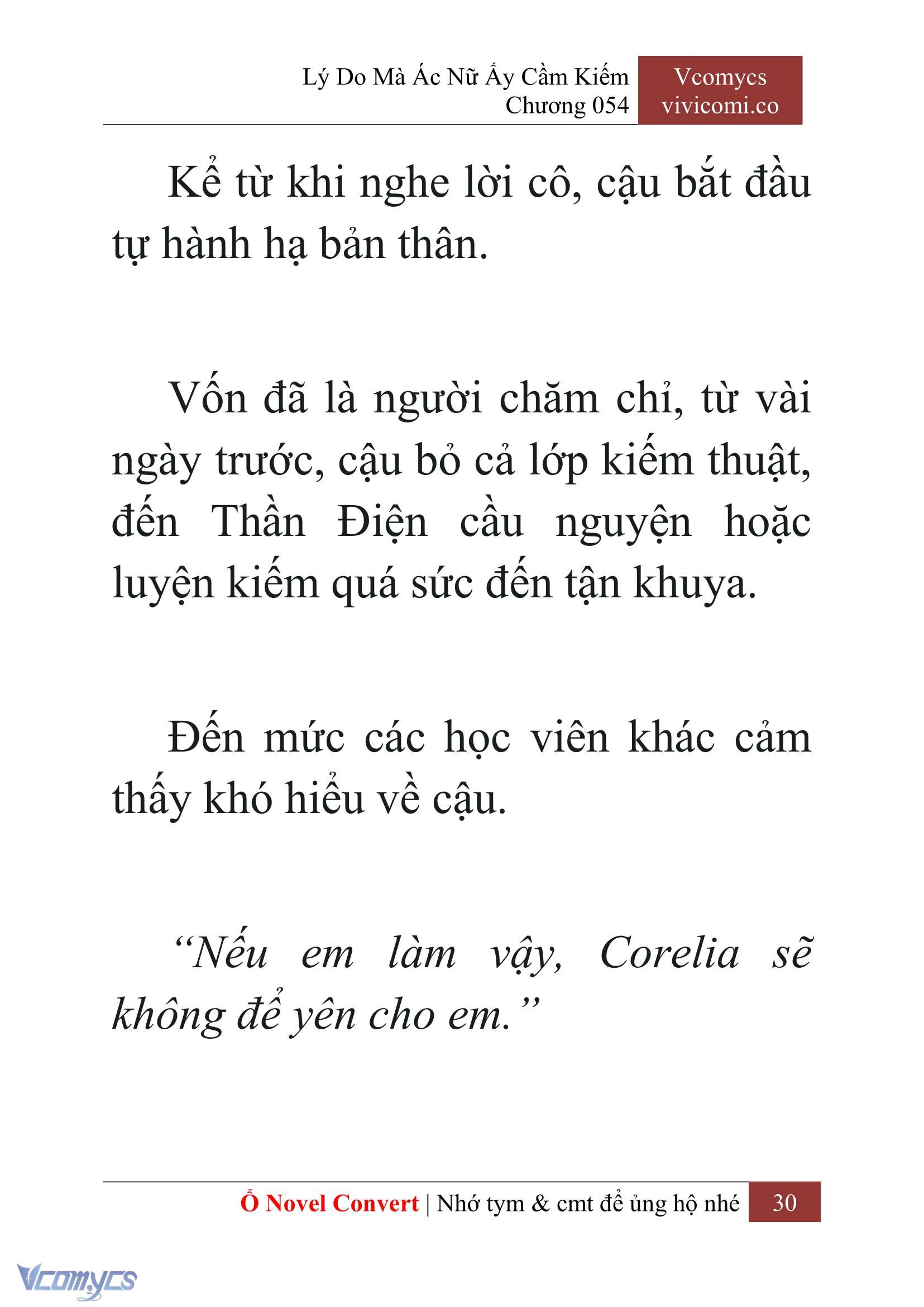 [Novel] Lý Do Mà Ác Nữ Ấy Cầm Kiếm Chapter 54 - Trang 33