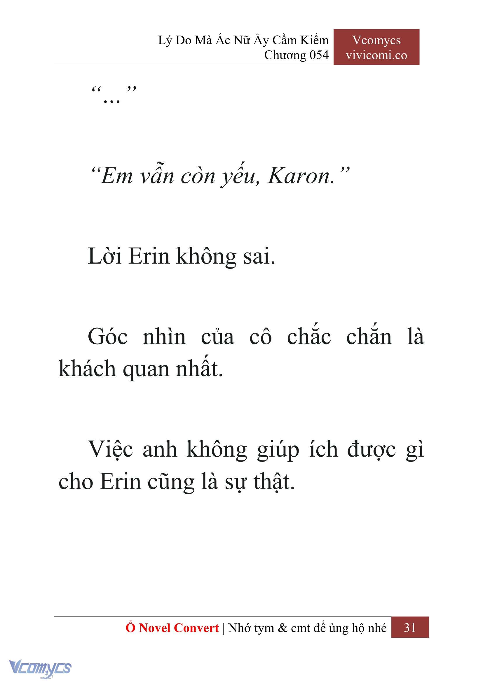 [Novel] Lý Do Mà Ác Nữ Ấy Cầm Kiếm Chapter 54 - Trang 34