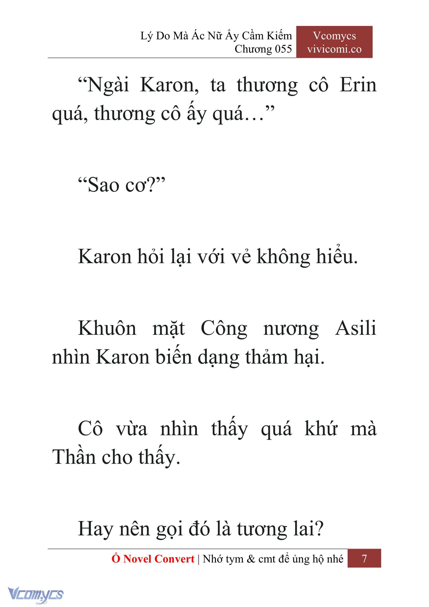[Novel] Lý Do Mà Ác Nữ Ấy Cầm Kiếm Chapter 55 - Trang 10